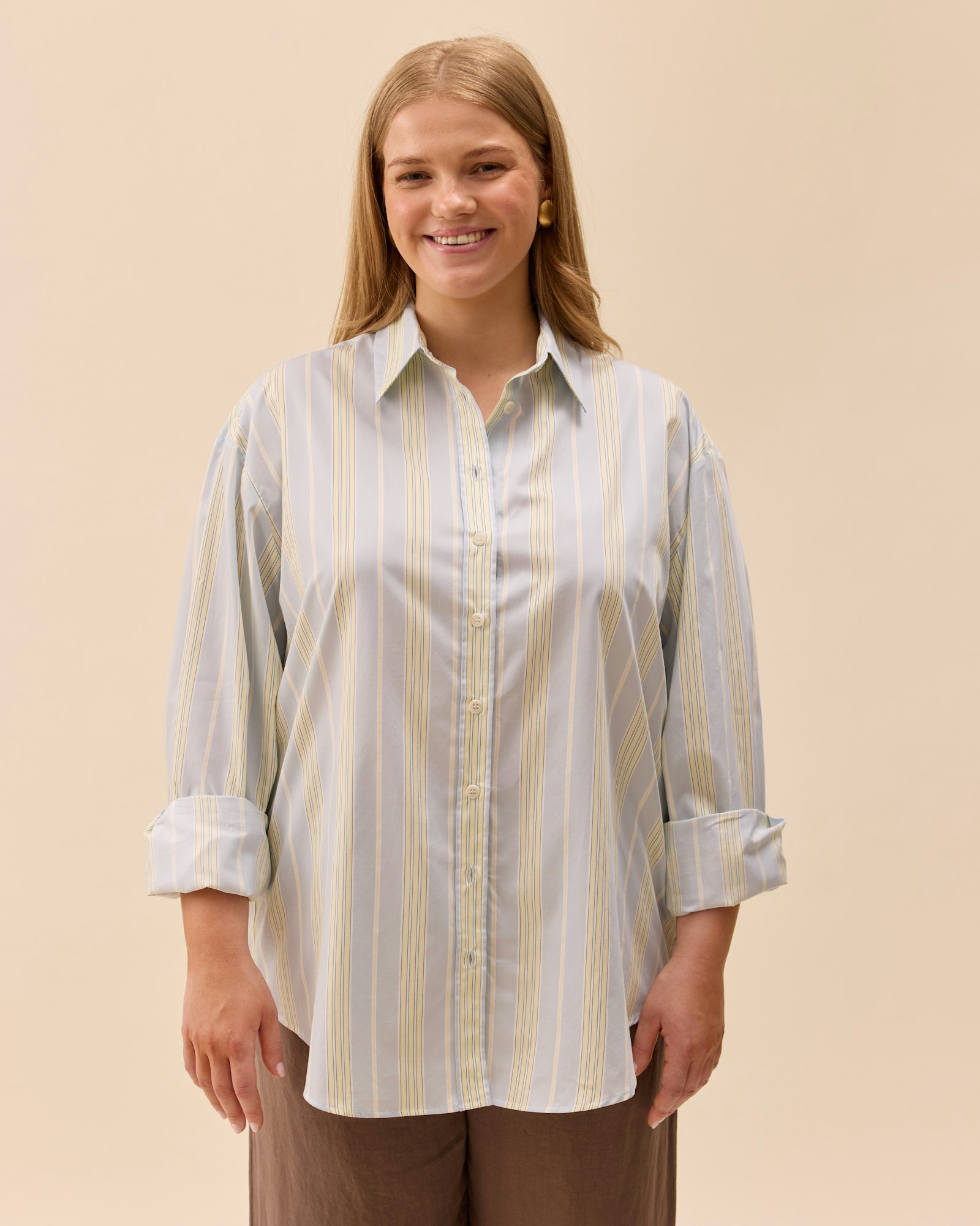 Poplin Classic Shirt Slushy Popsicle