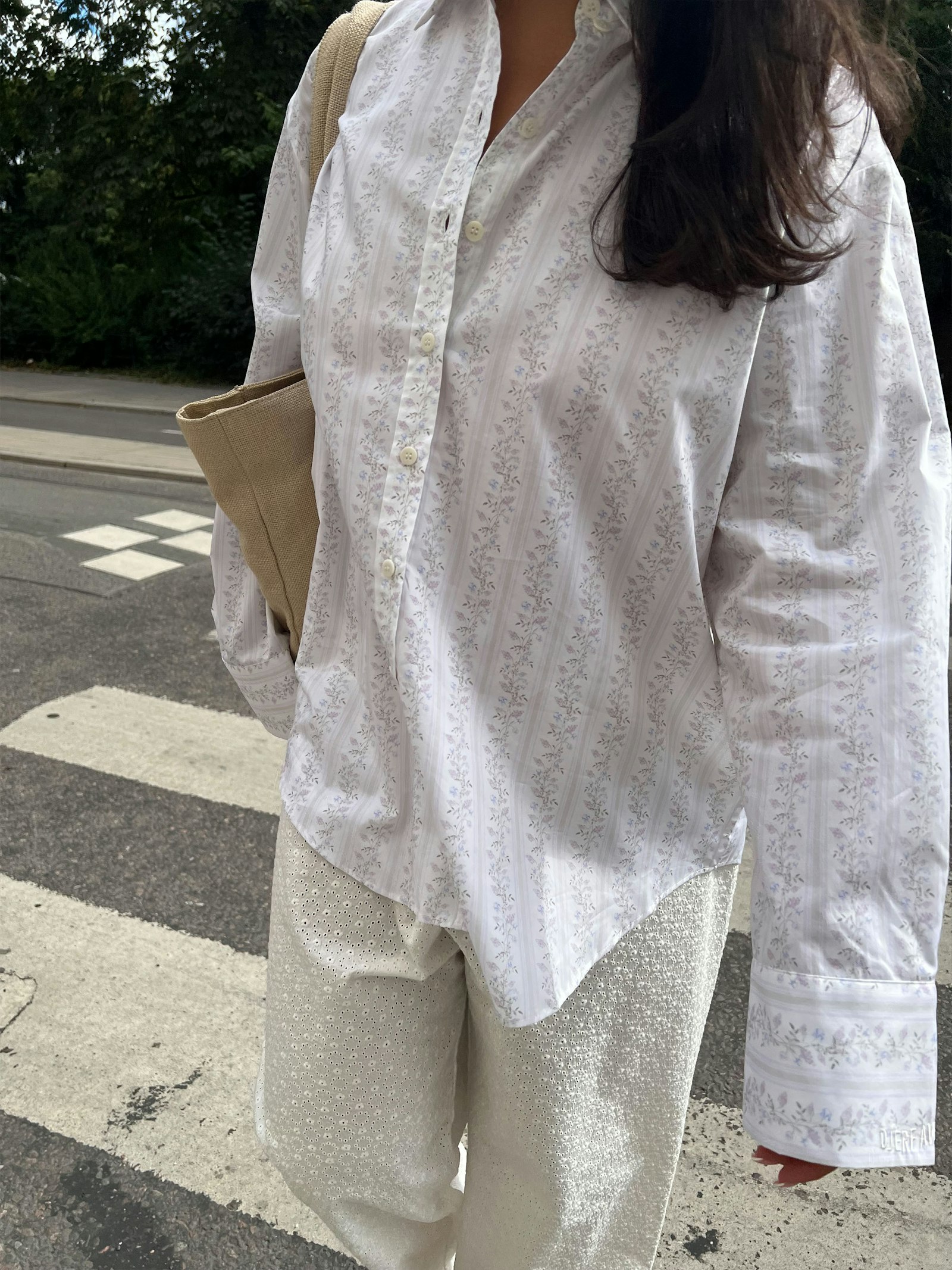 Poplin Classic Shirt Lilac Dreams