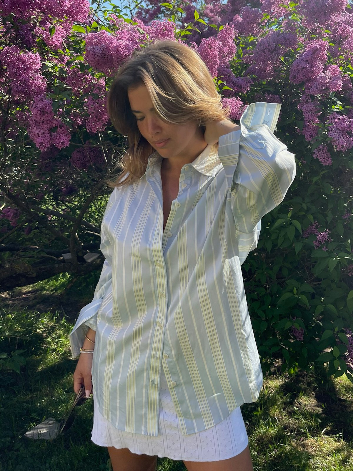 Poplin Classic Shirt Slushy Popsicle