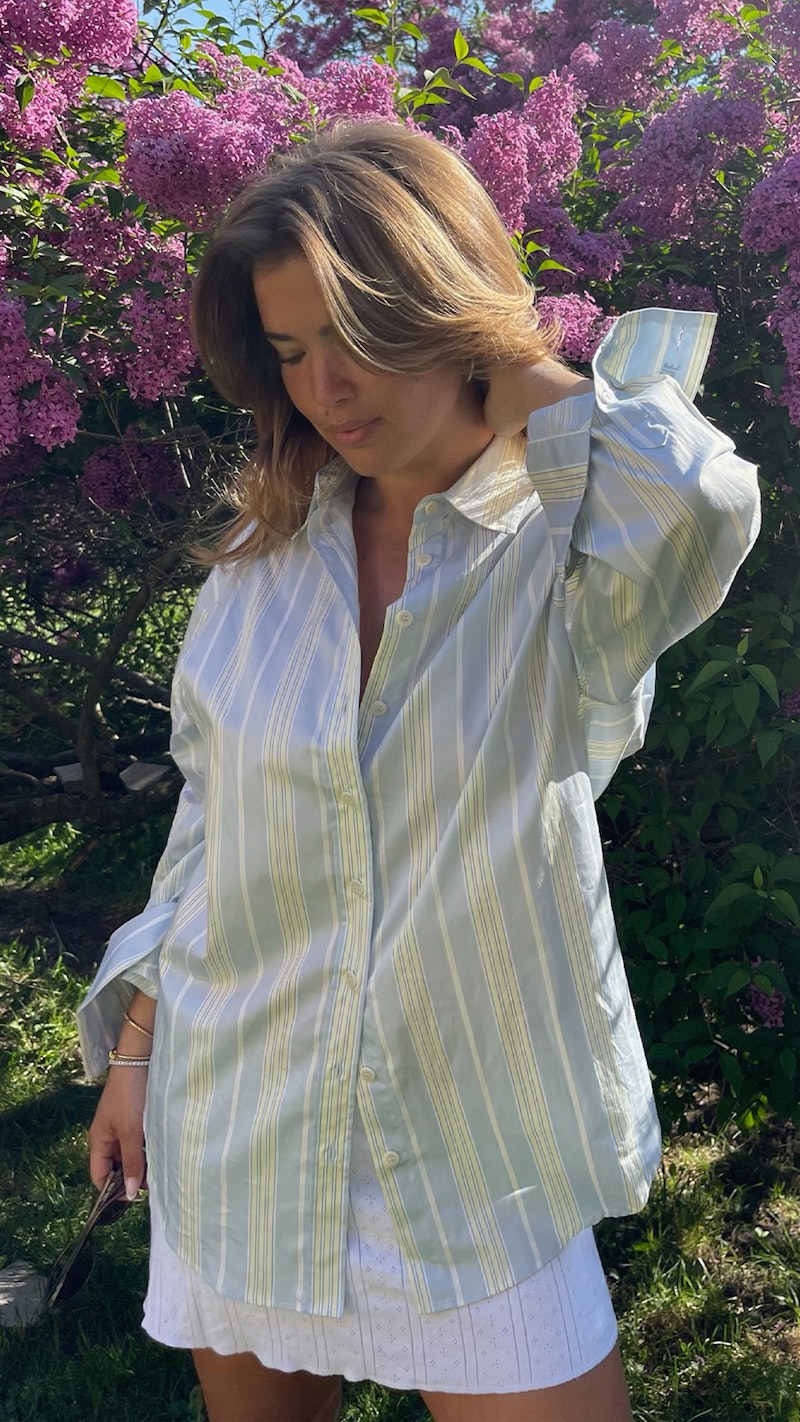 Poplin Classic Shirt Slushy Popsicle