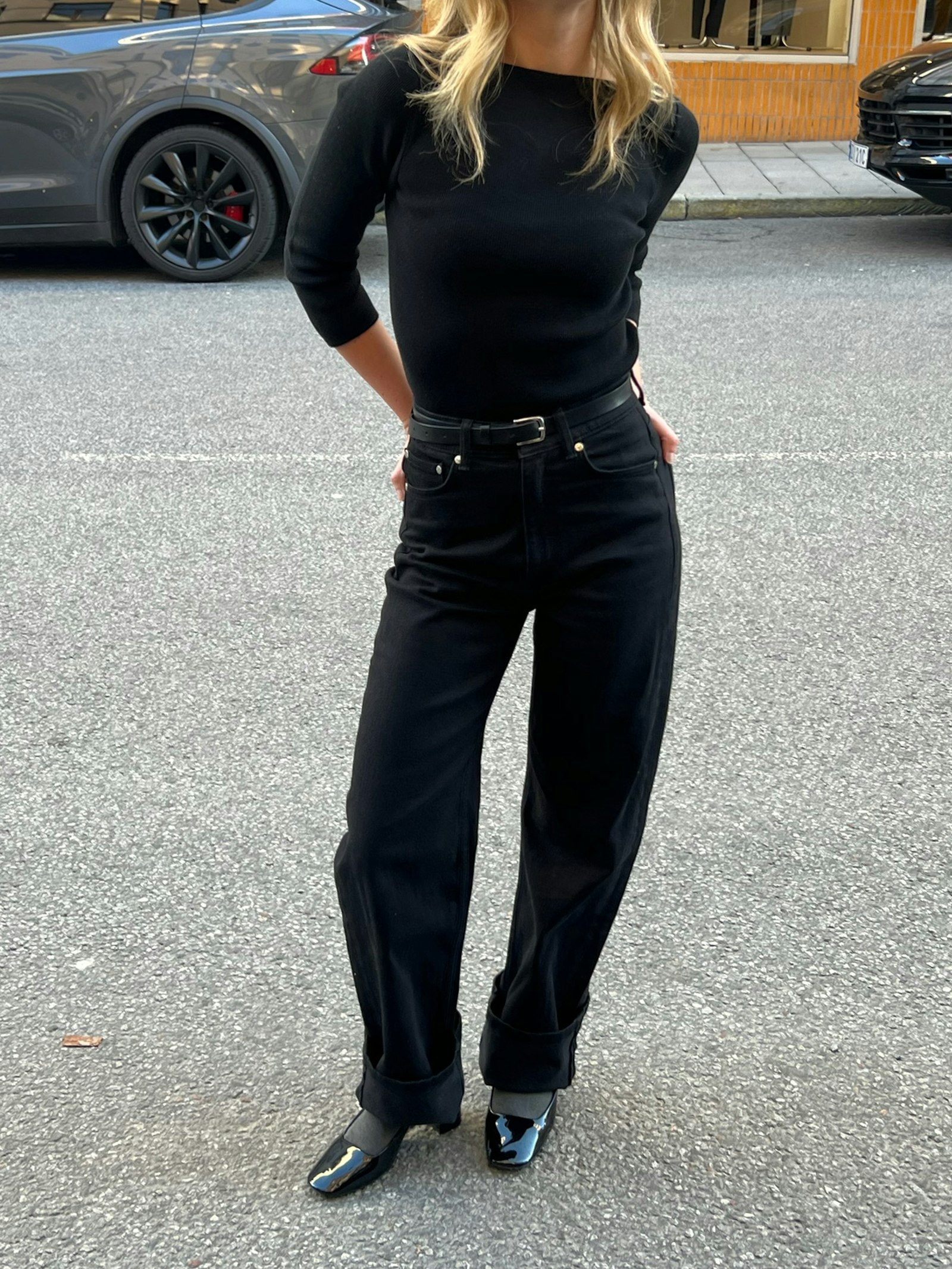 Straight Jeans Midnight Black - Tall