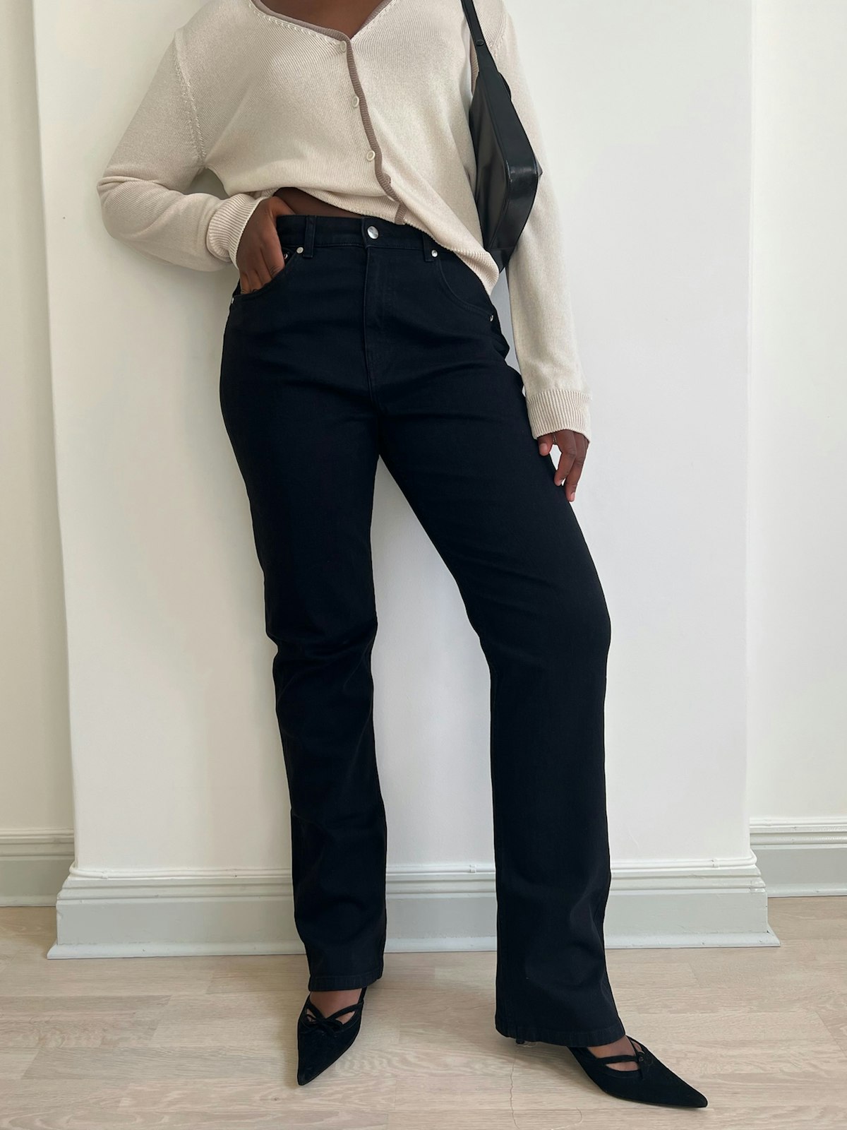Straight Jeans Midnight Black - Tall