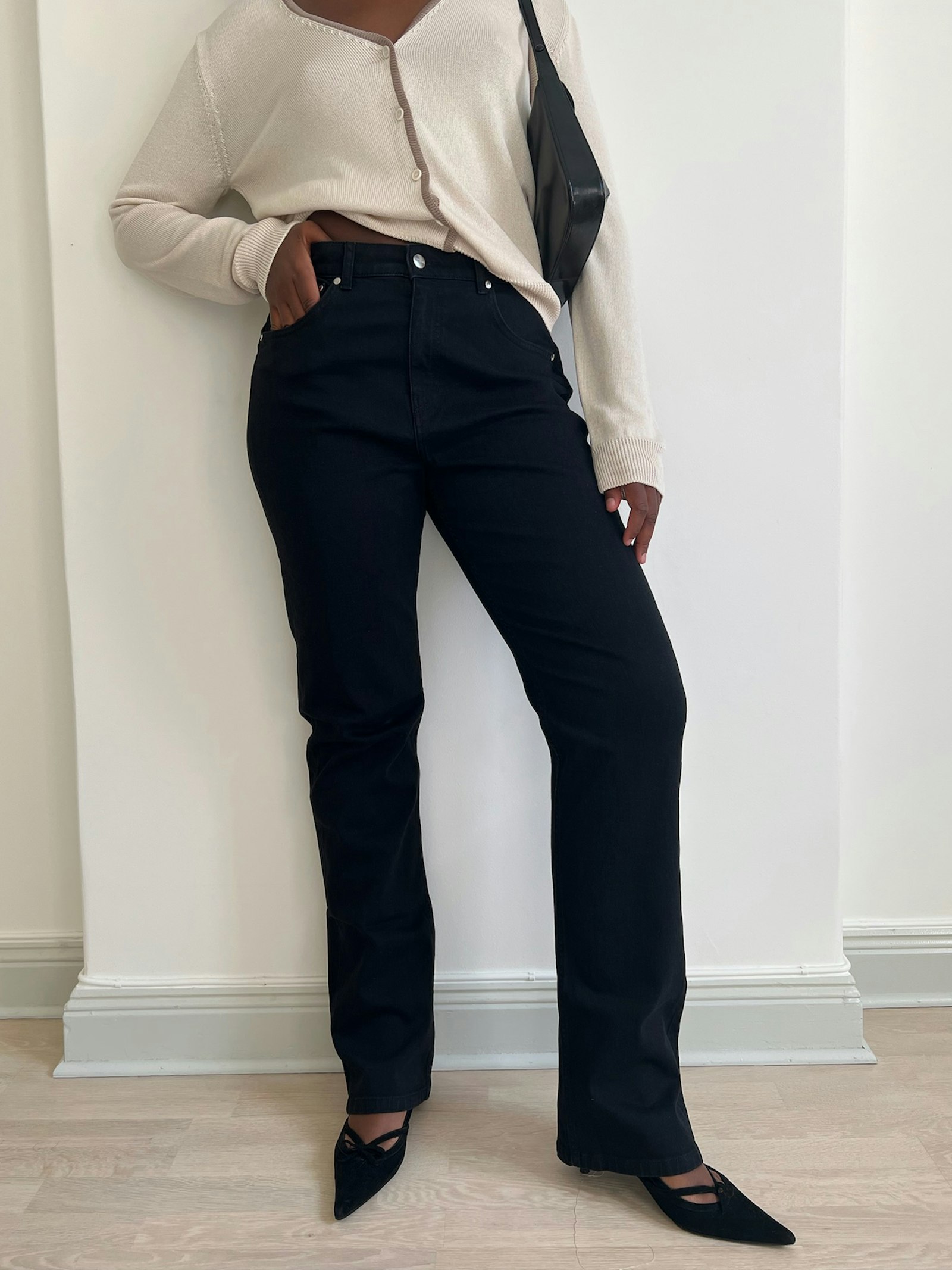 Straight Jeans Midnight Black - Tall
