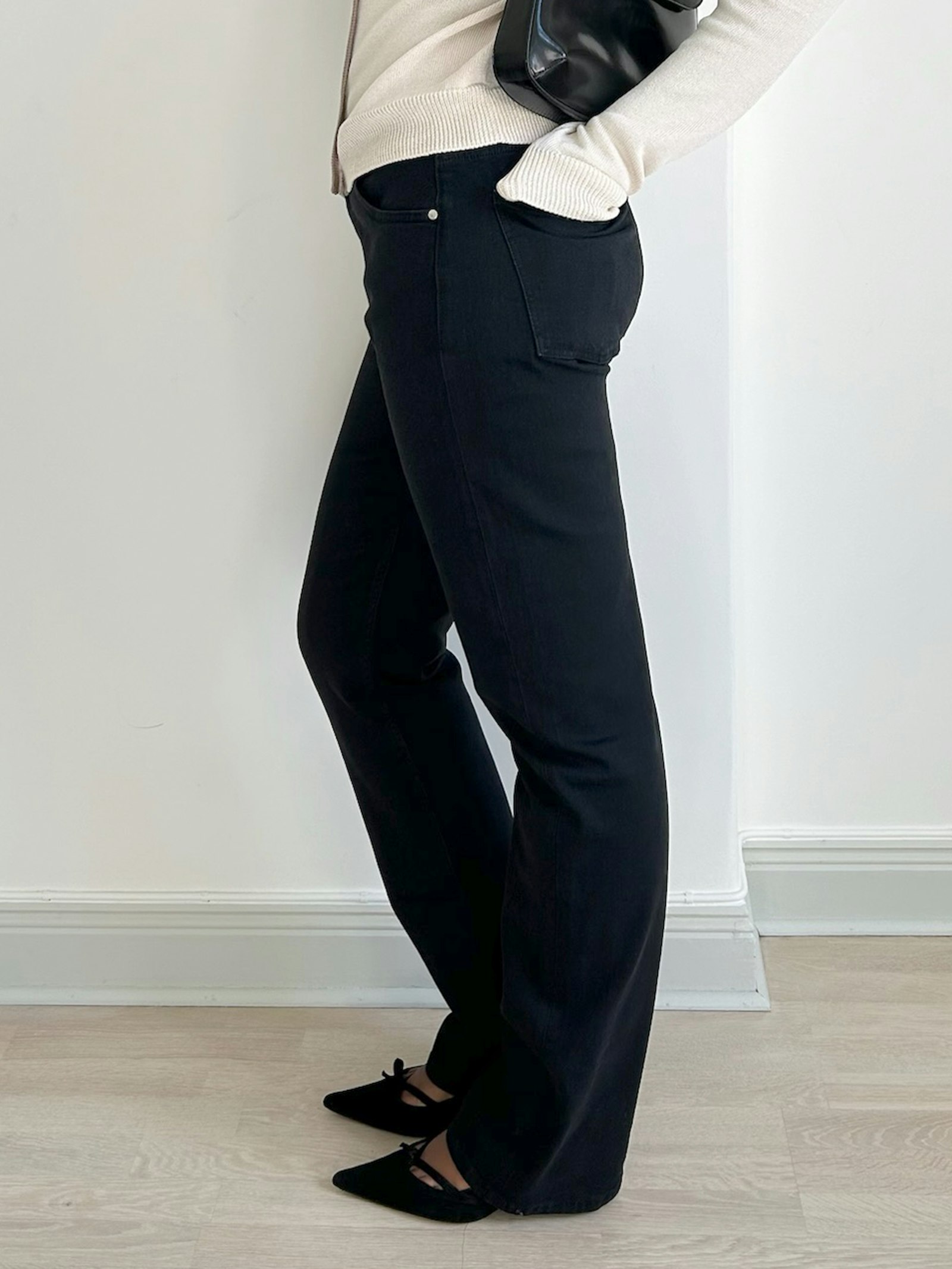 Straight Jeans Midnight Black - Tall