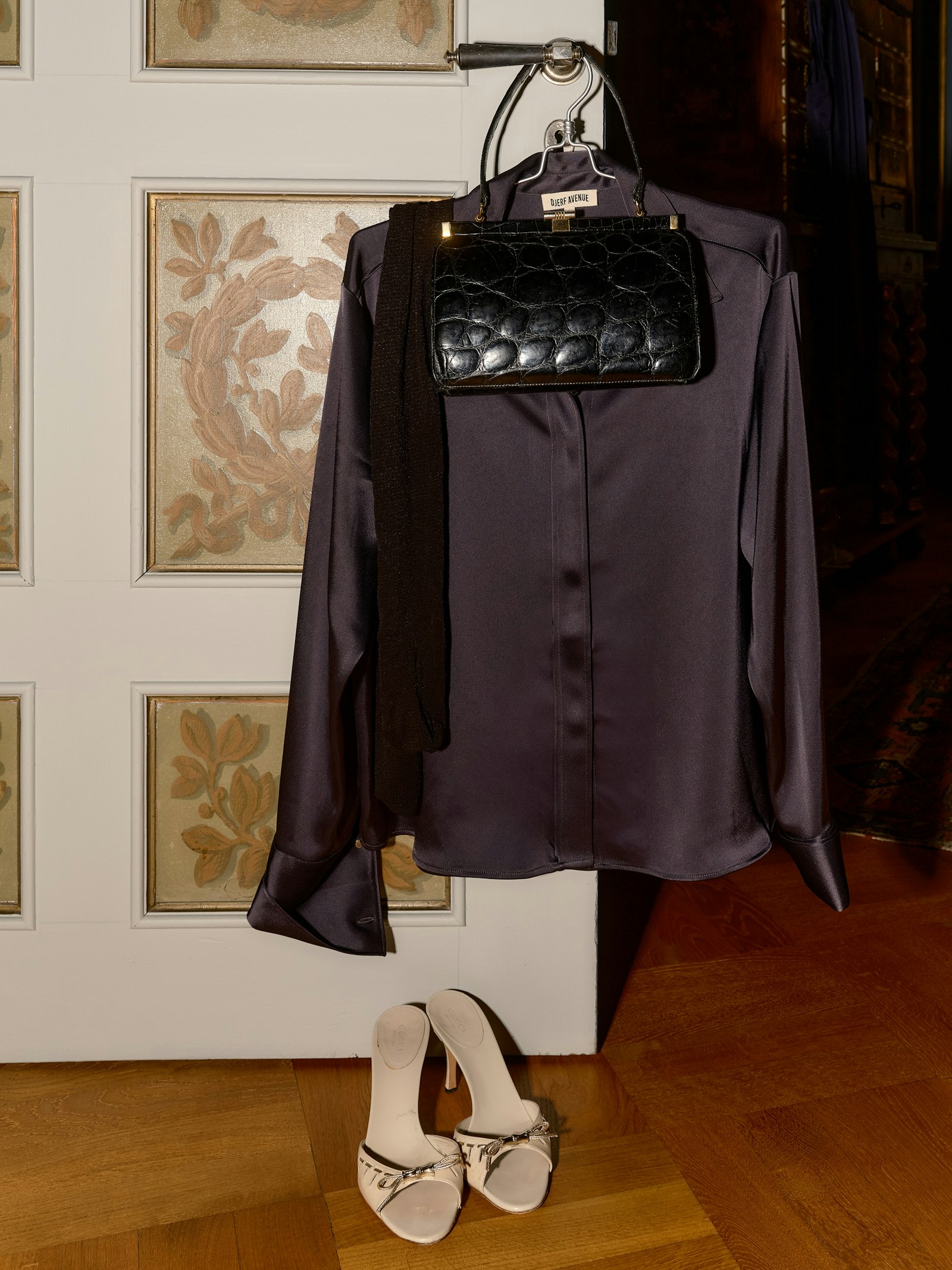 Satin Shirt Anthracite