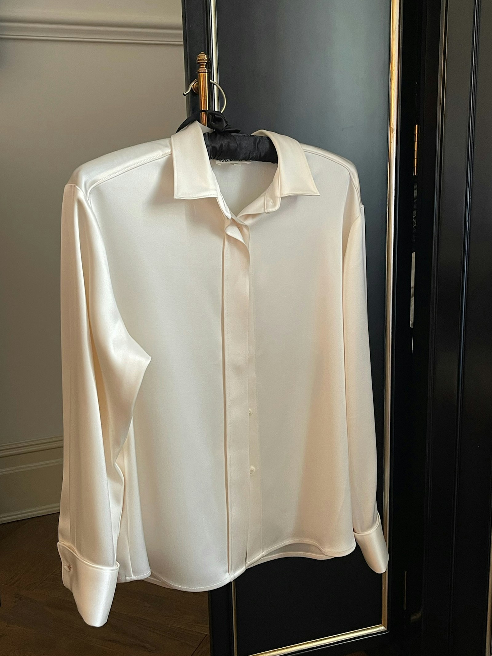 Satin Shirt Ivory