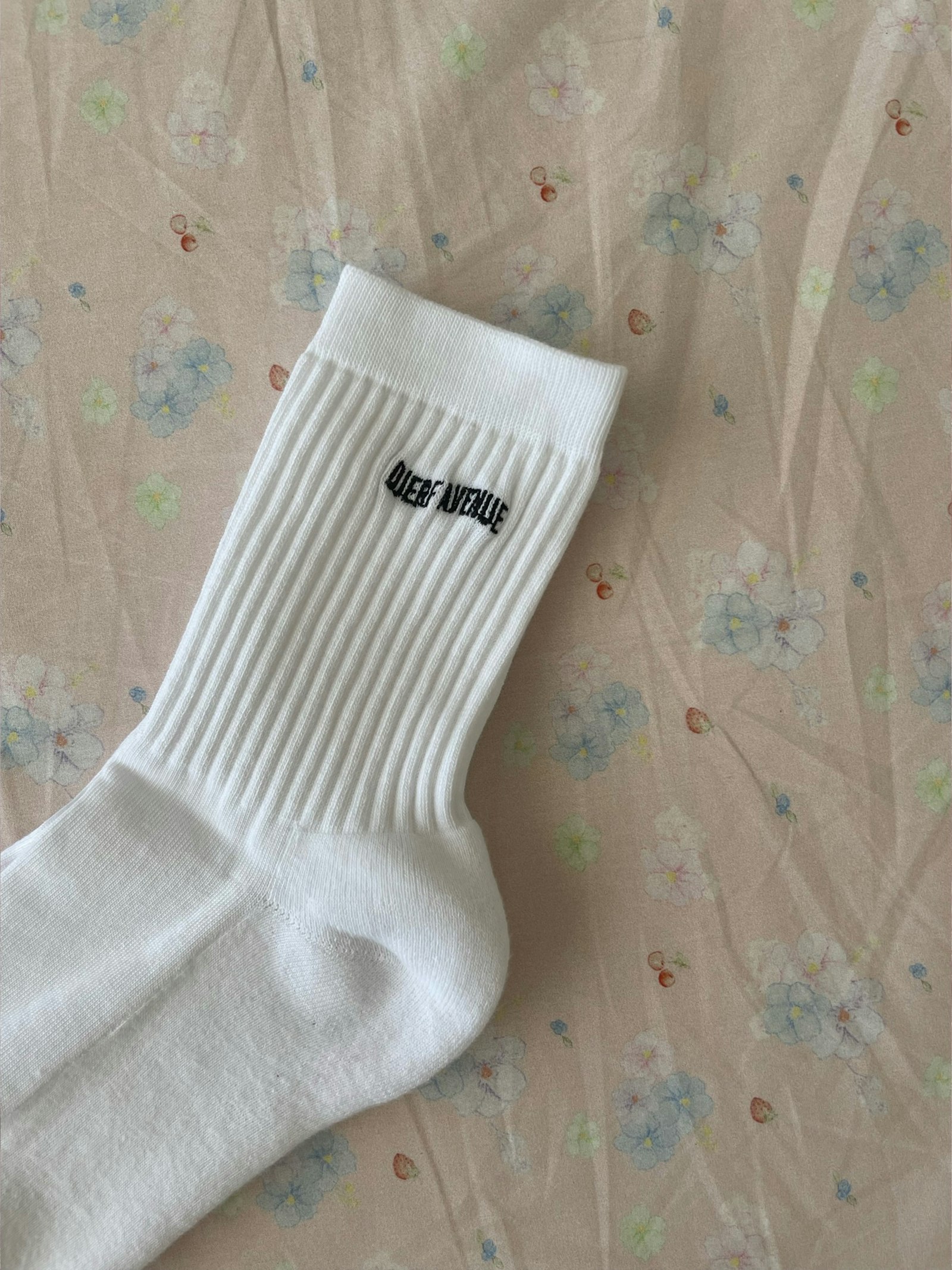 Tube Socks White/Black