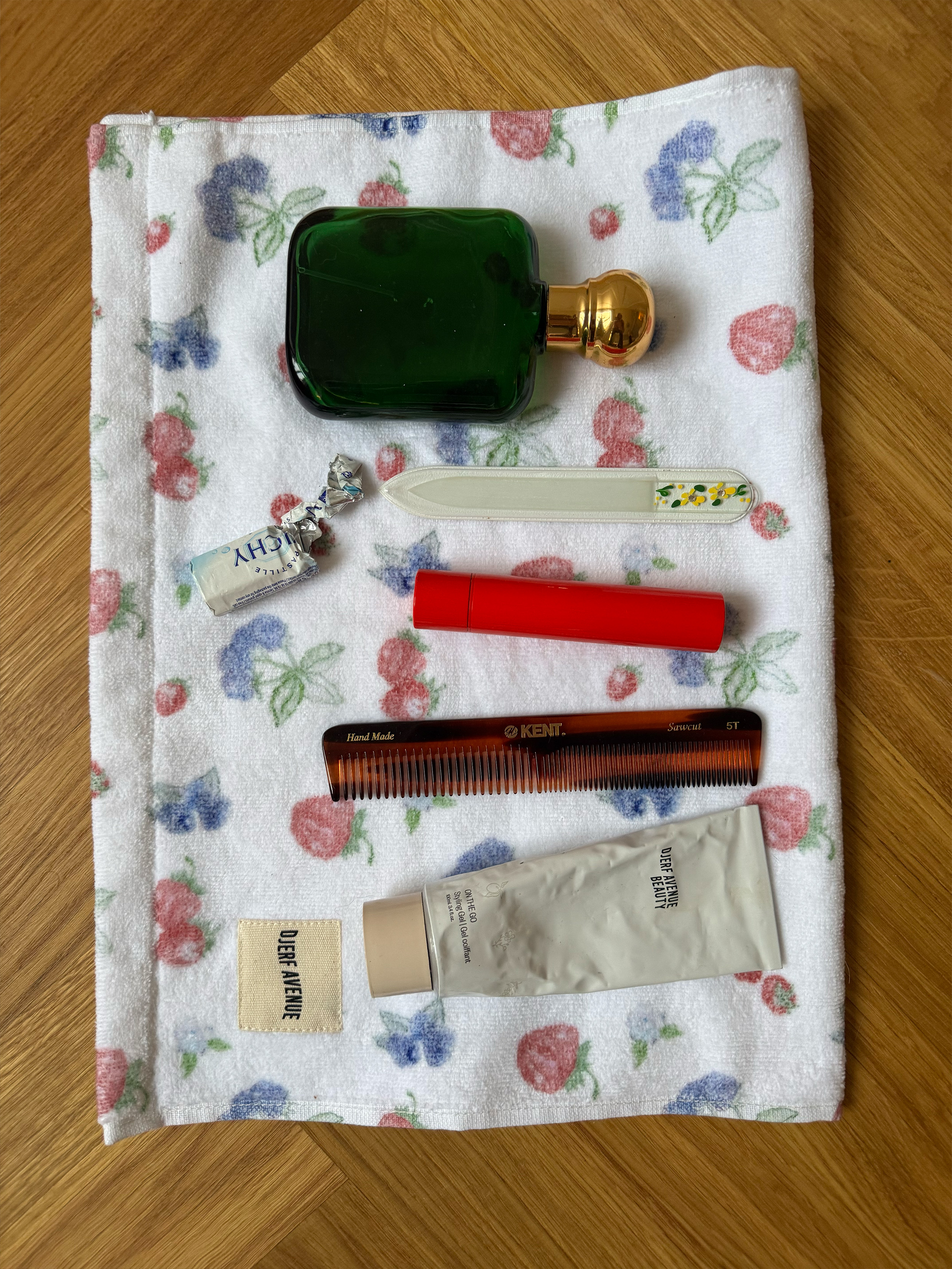 djerf avenue タオル Small Printed Towel Set Summer Berries - Summer Berries