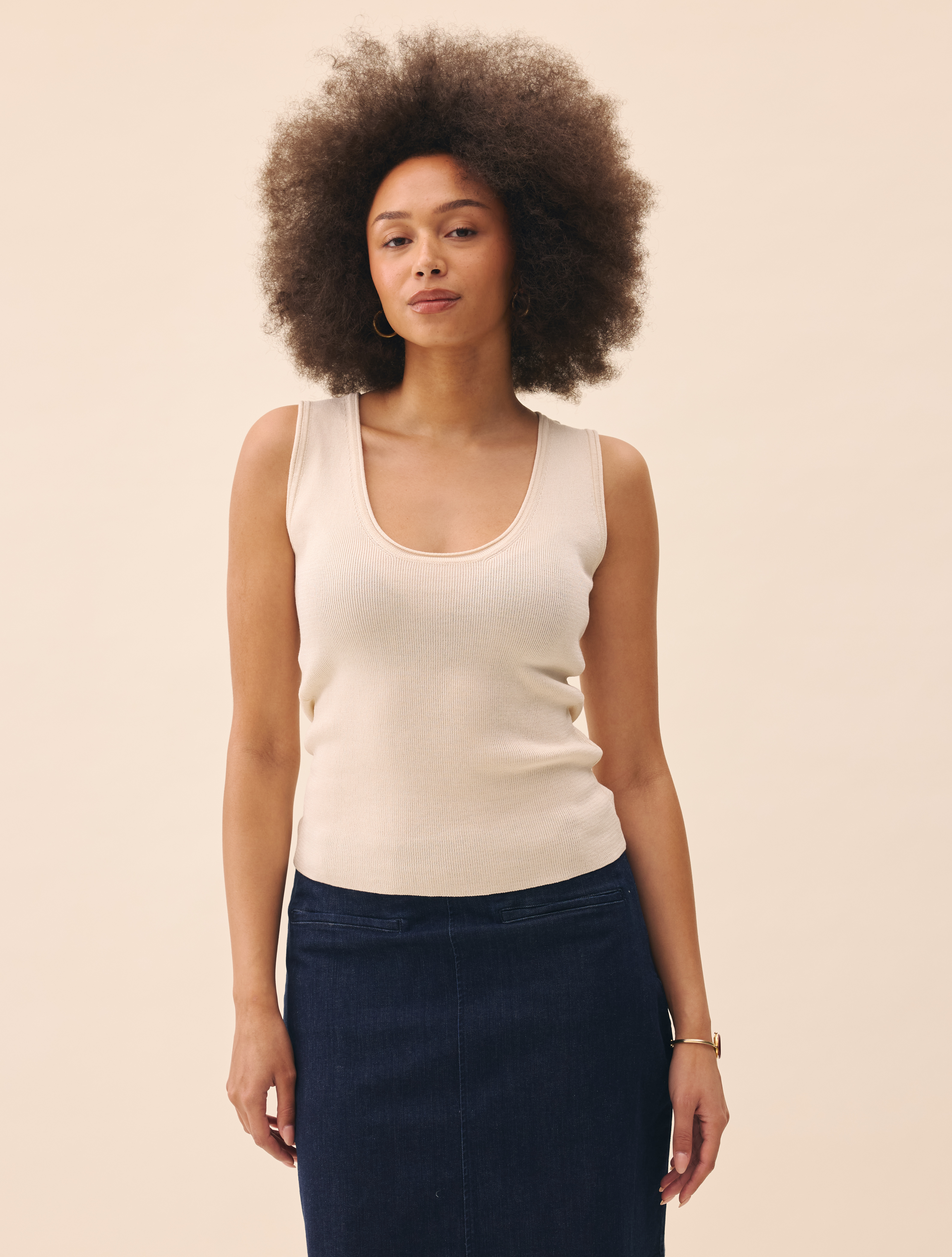Dream Tank Top Cloud - Cloud | Djerf Avenue
