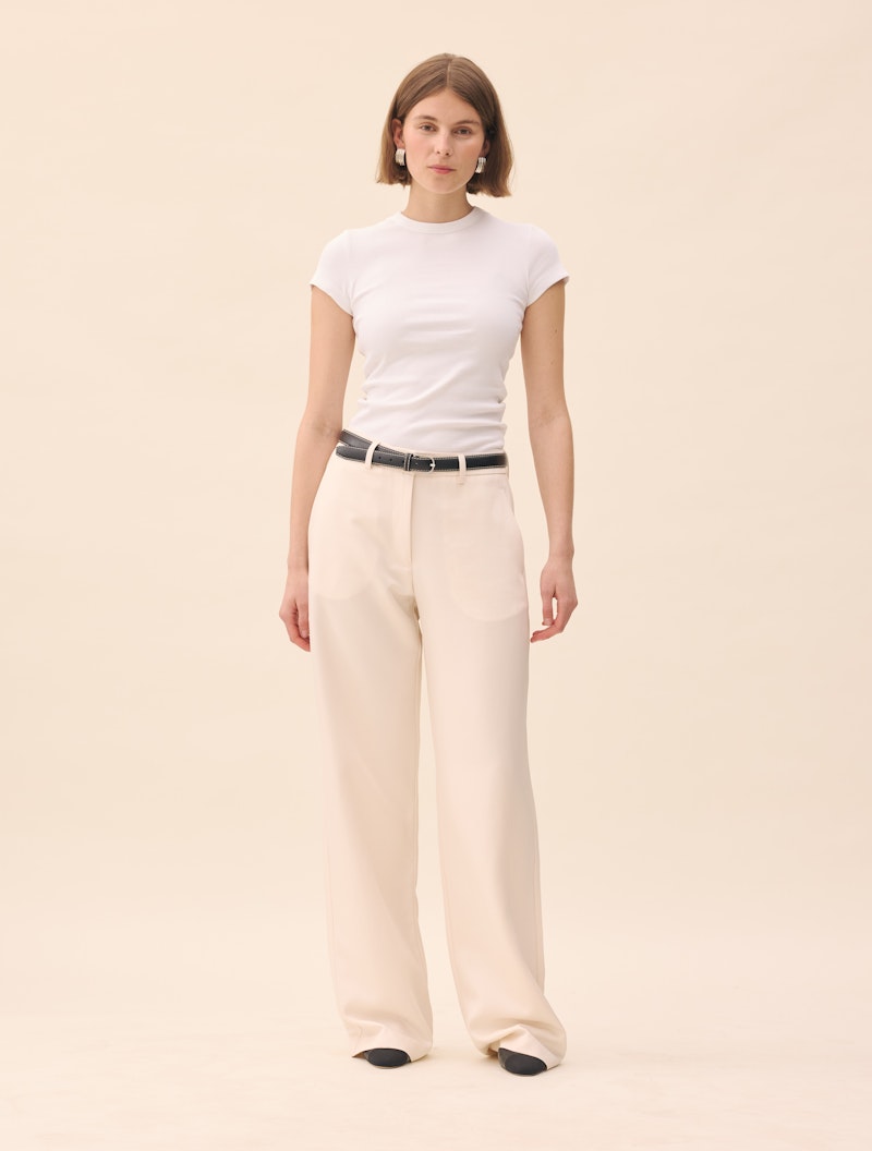 Occasion Pants Tall White