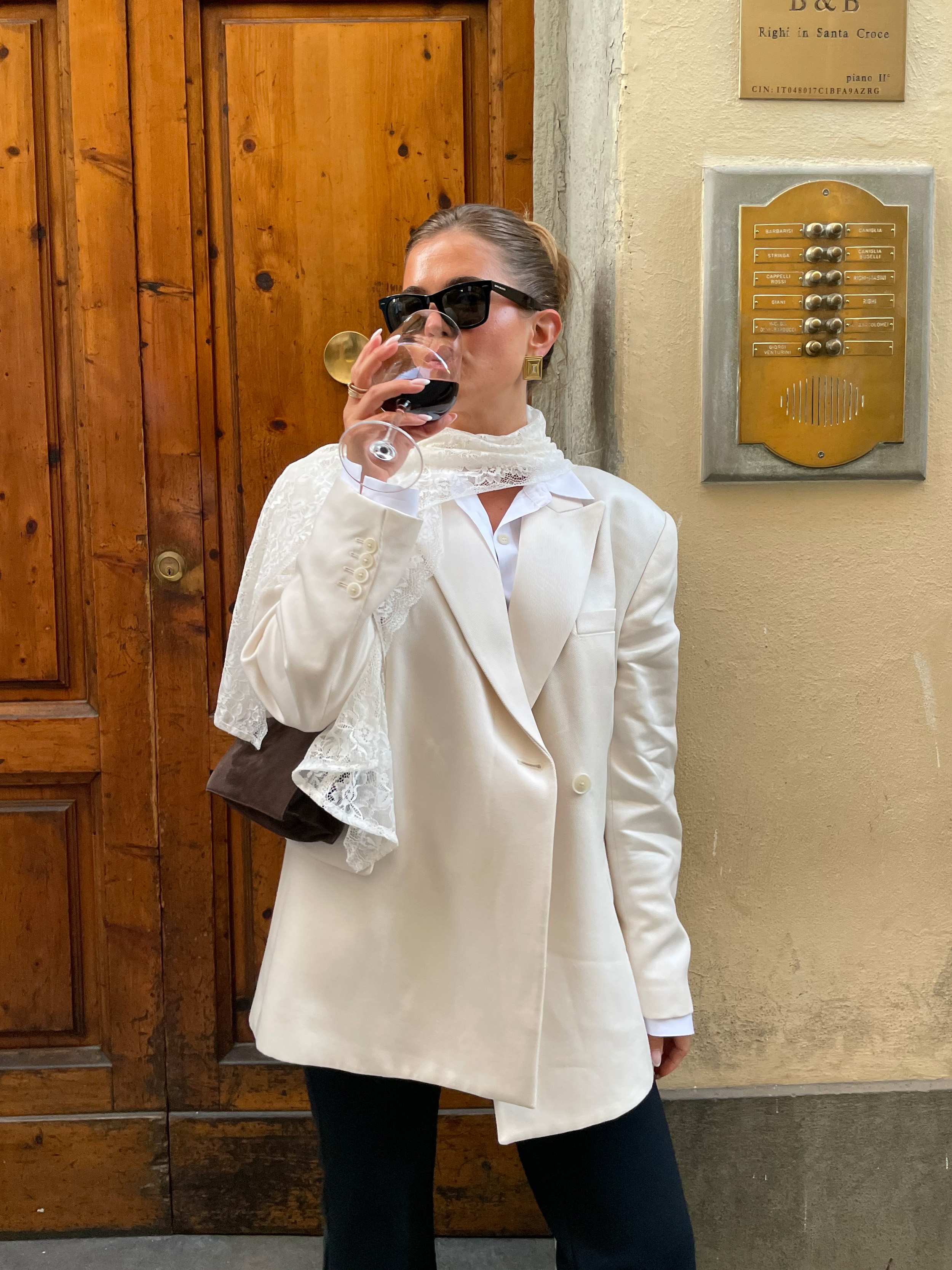 Occasion Blazer White - White | Djerf Avenue