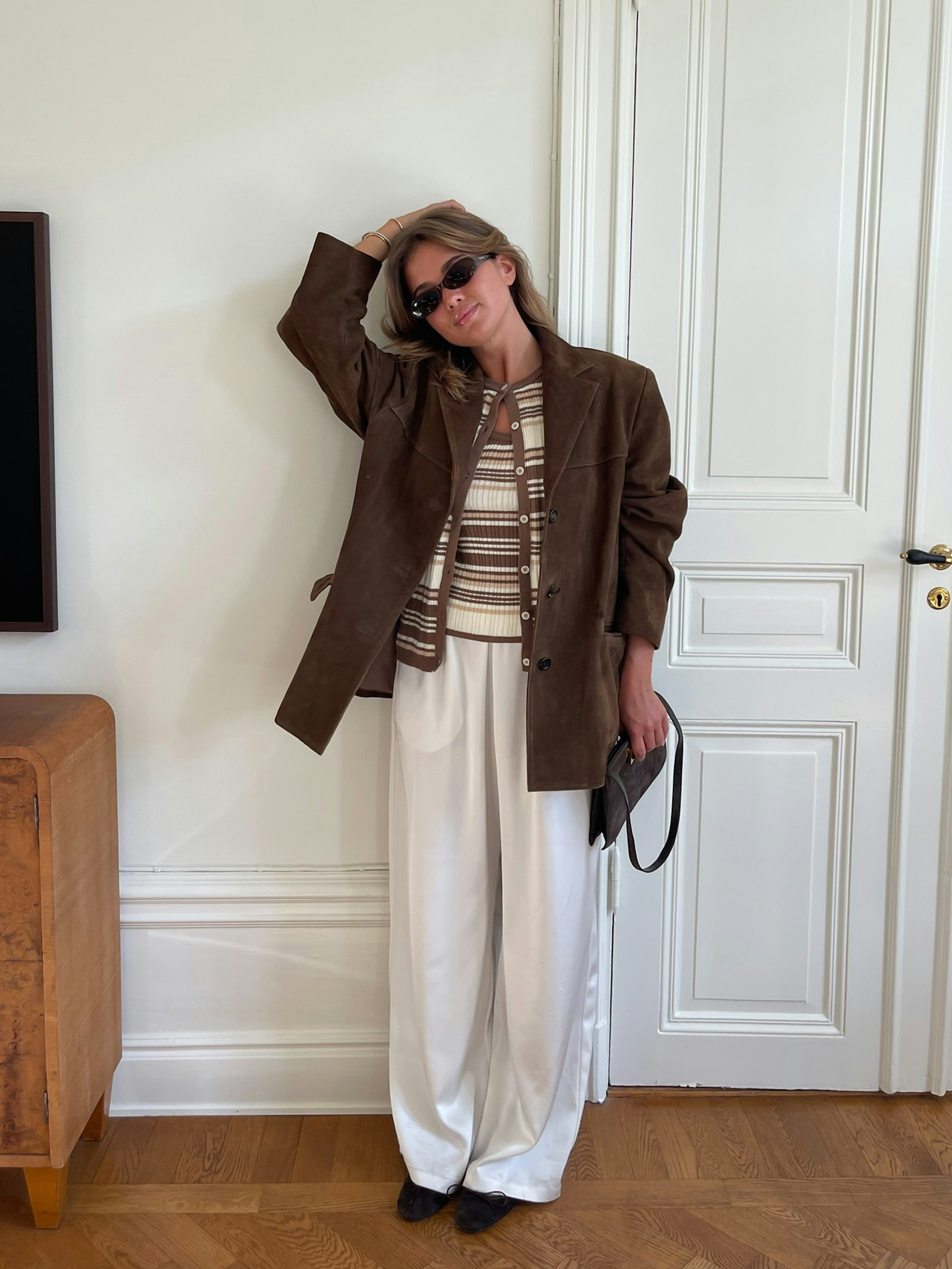 Satin Pants Ivory