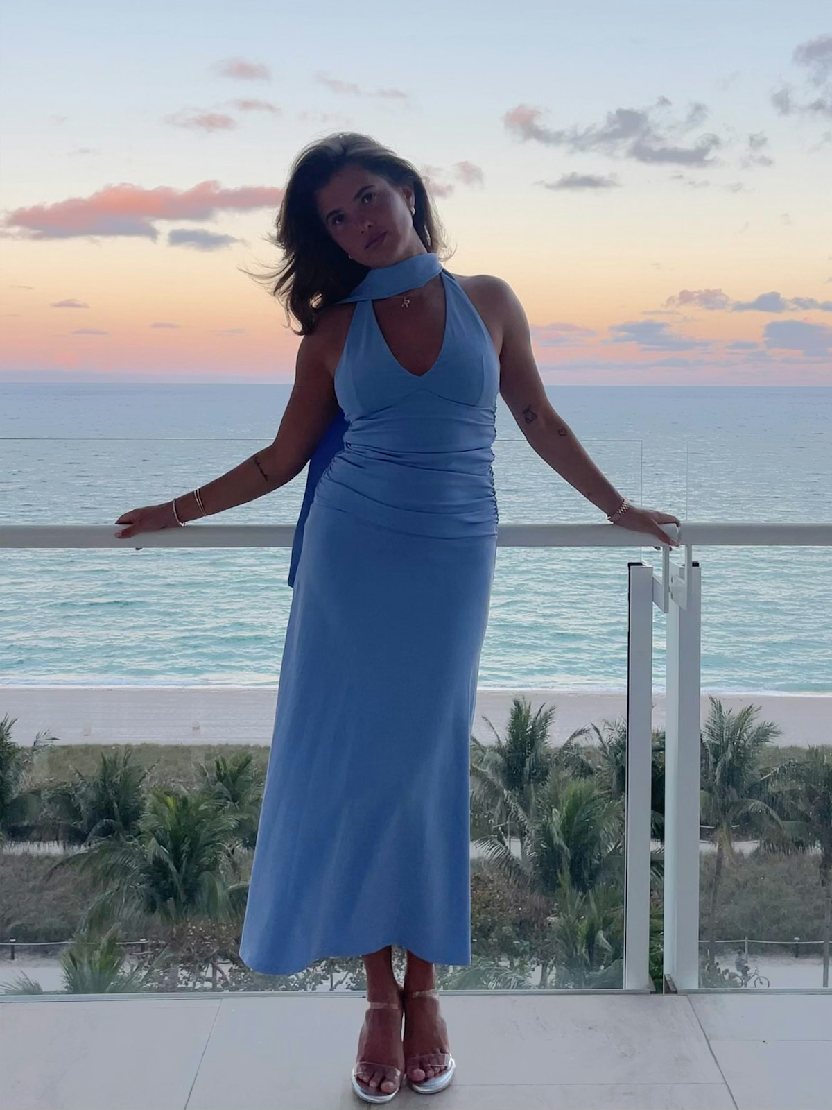 Celebration Dress Dove Blue