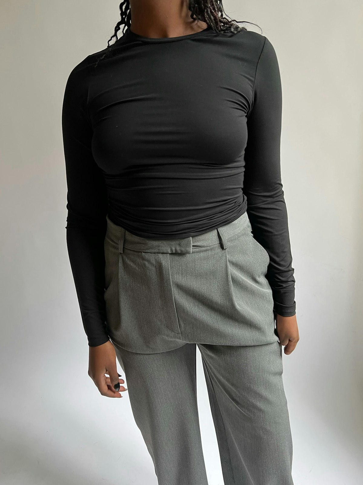 Daily Long Sleeve Top Black