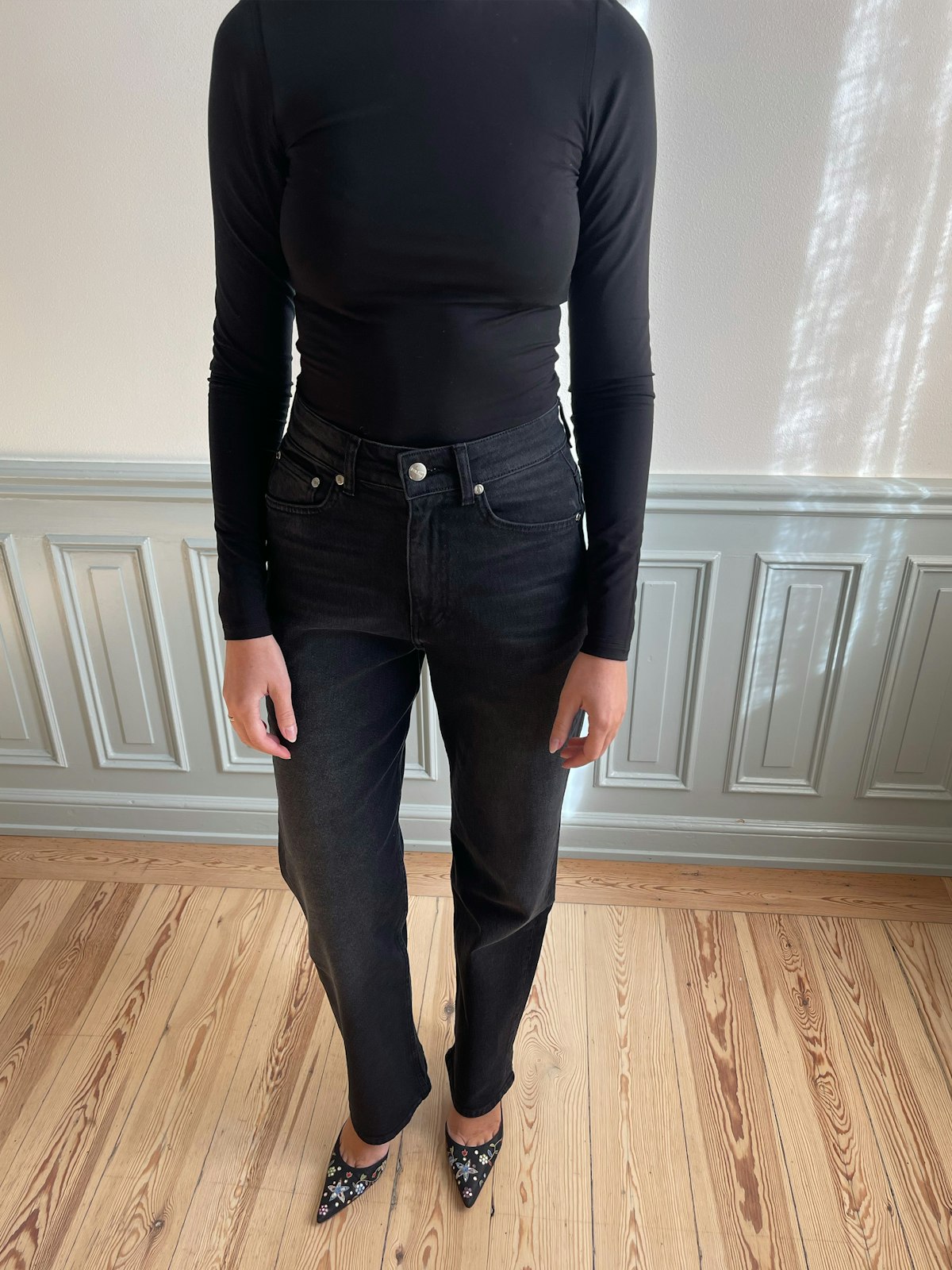 Daily Long Sleeve Top Black