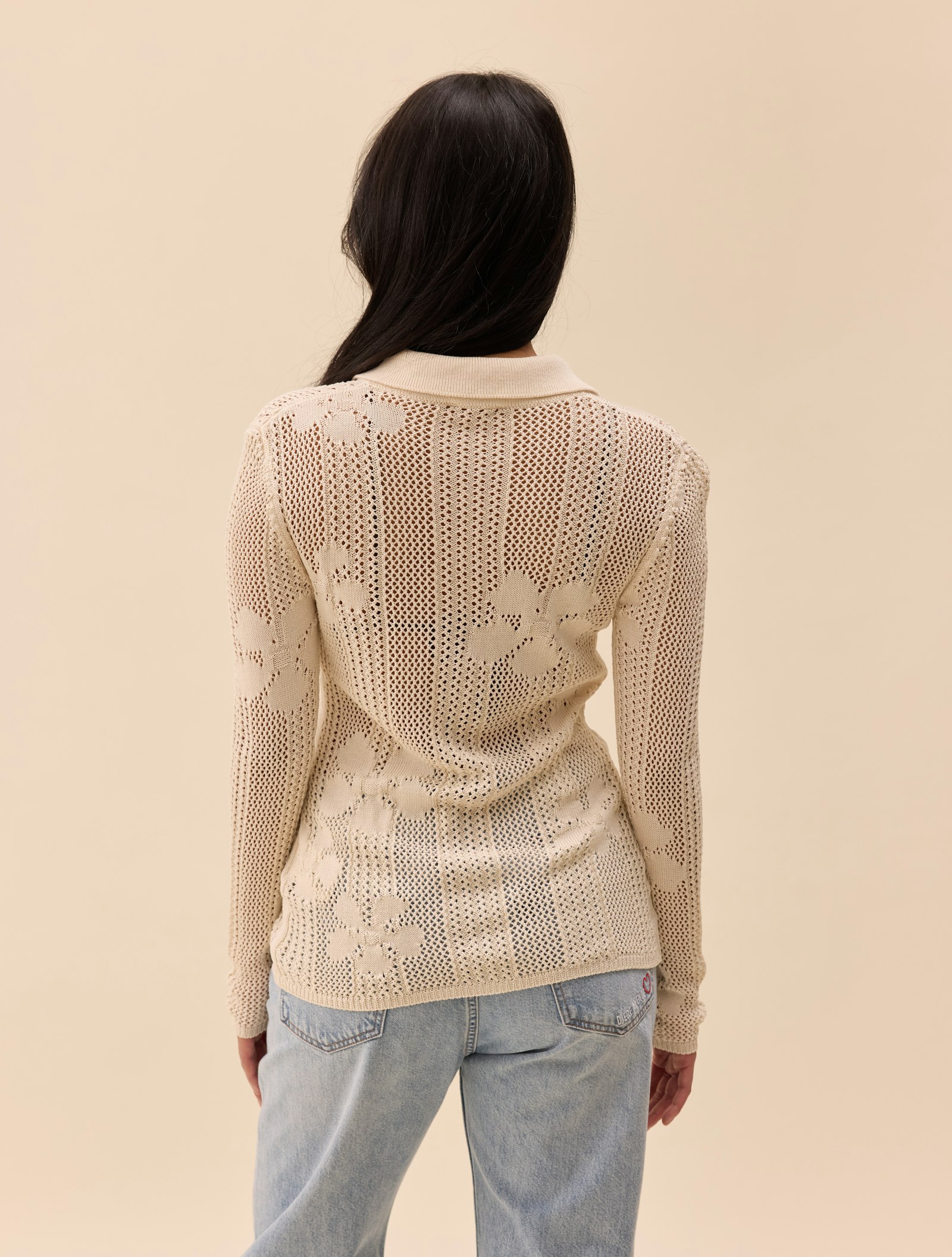 Flower Shirt Ivory
