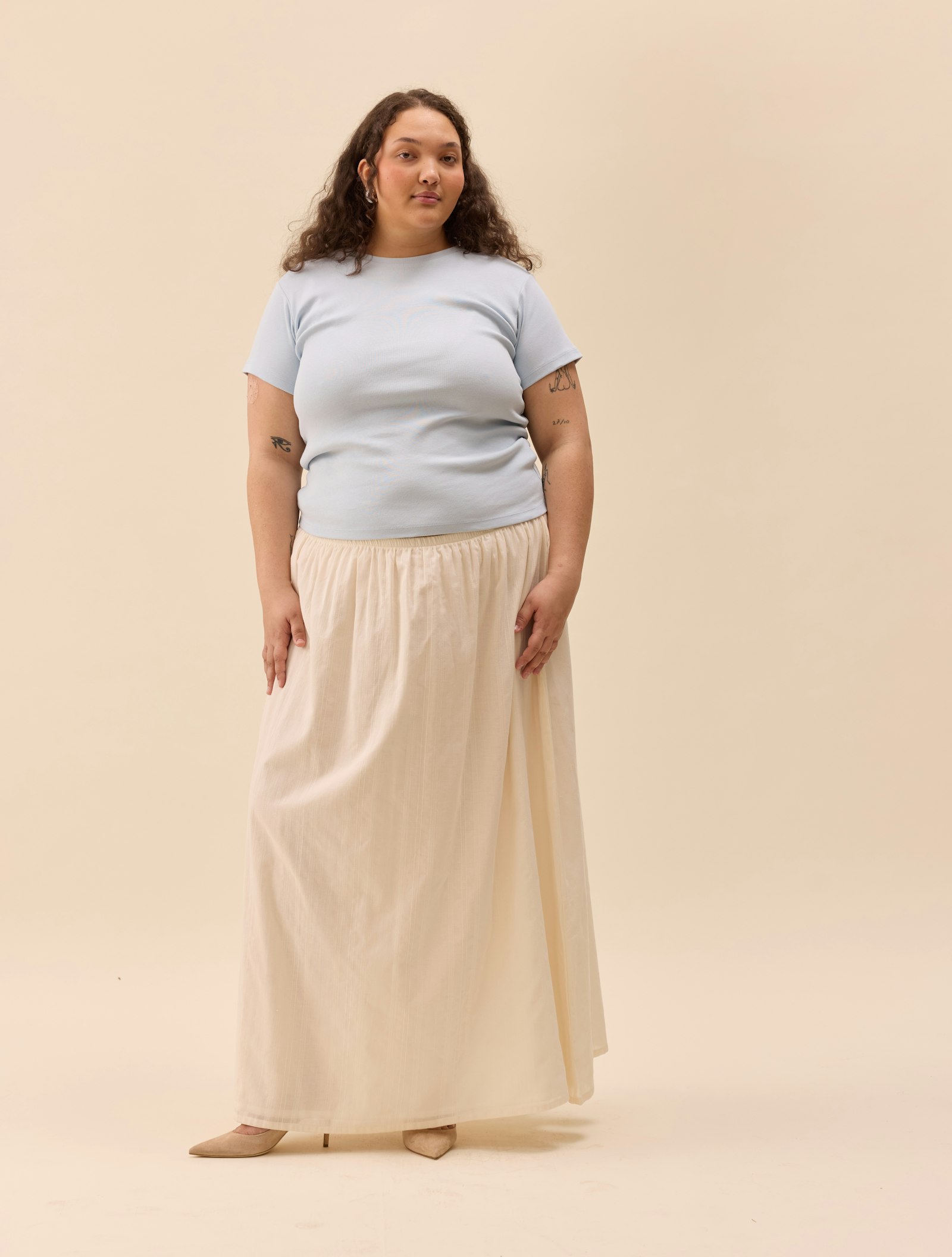 Summer Skirt White