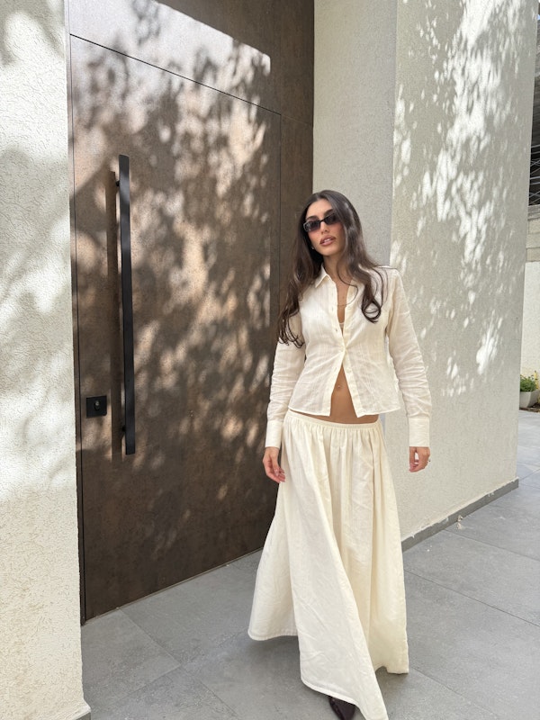 Summer Skirt White