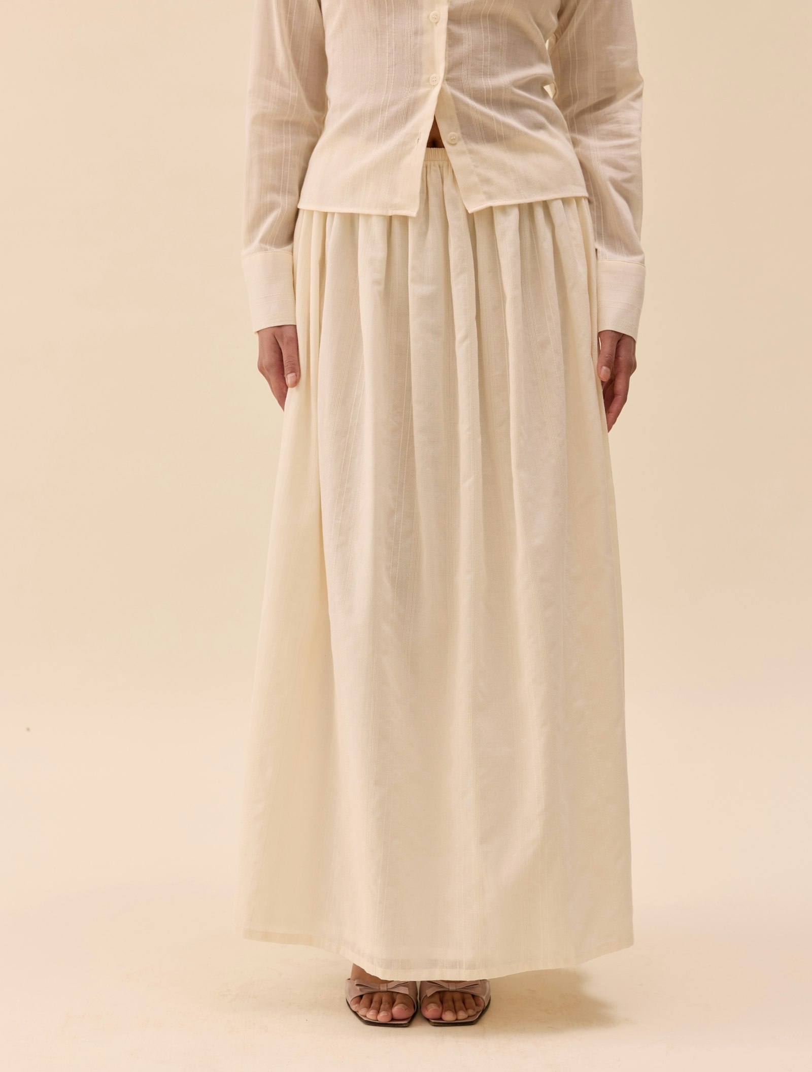 Summer Skirt White