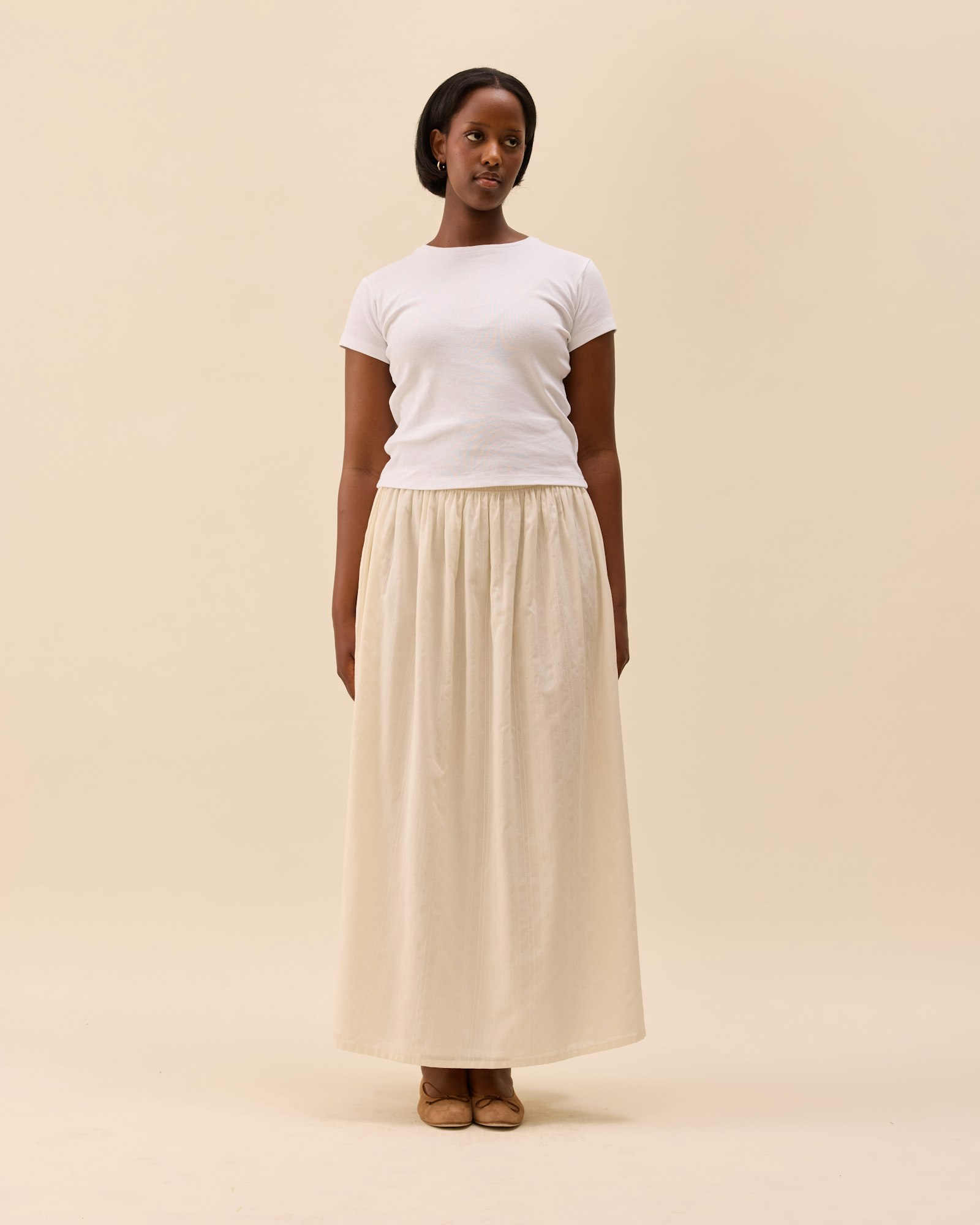 Summer Skirt White