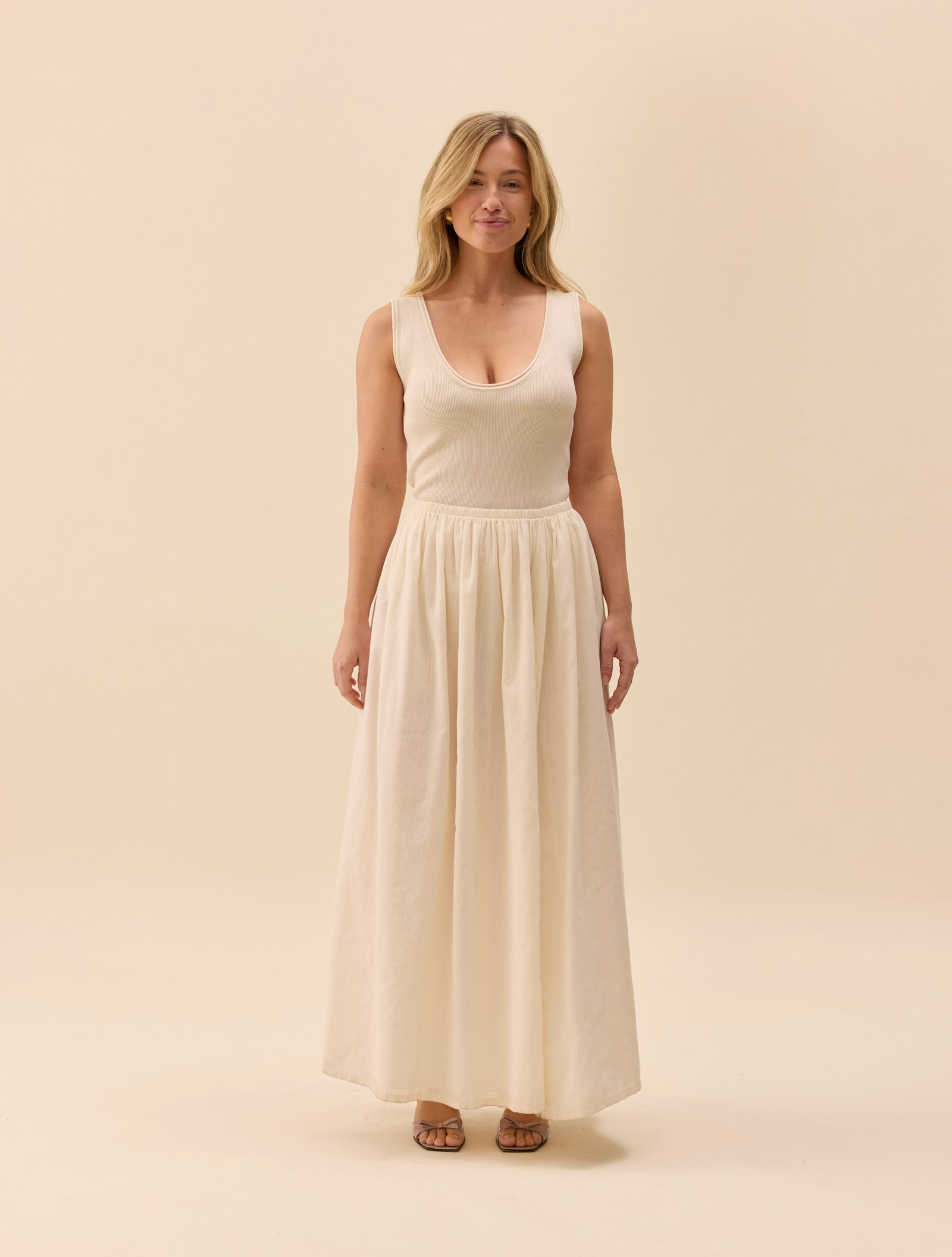 Summer Skirt White