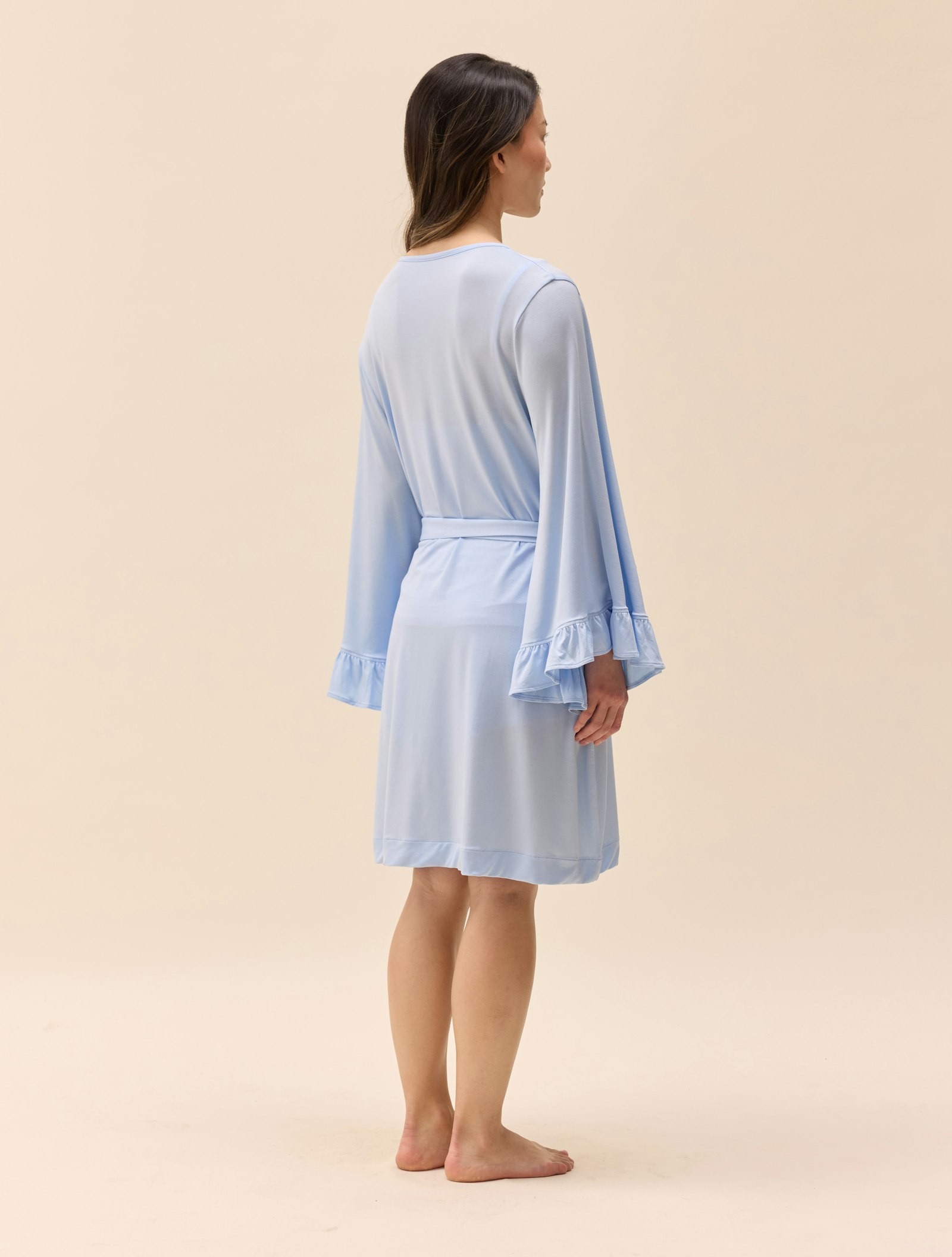 Go Slow Short Robe Blue