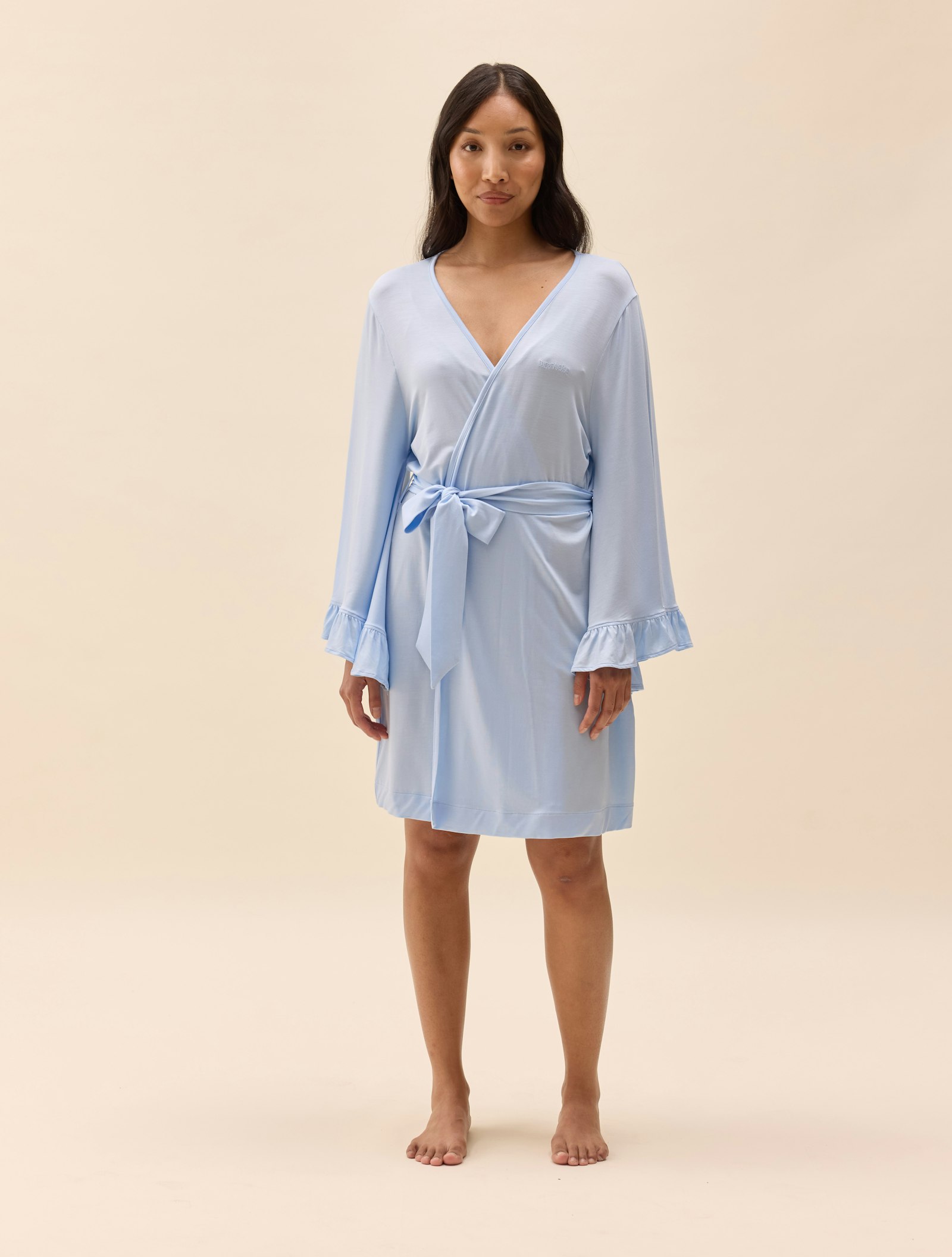 Go Slow Short Robe Blue