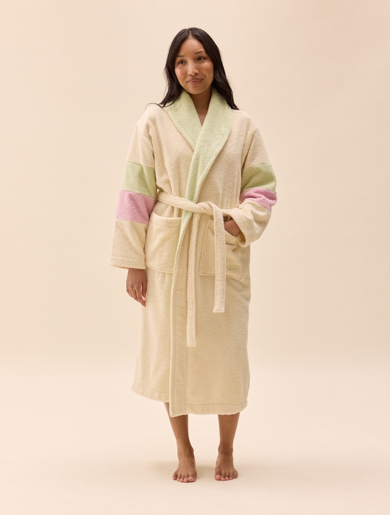 Robe Striped Sleeve Gelato