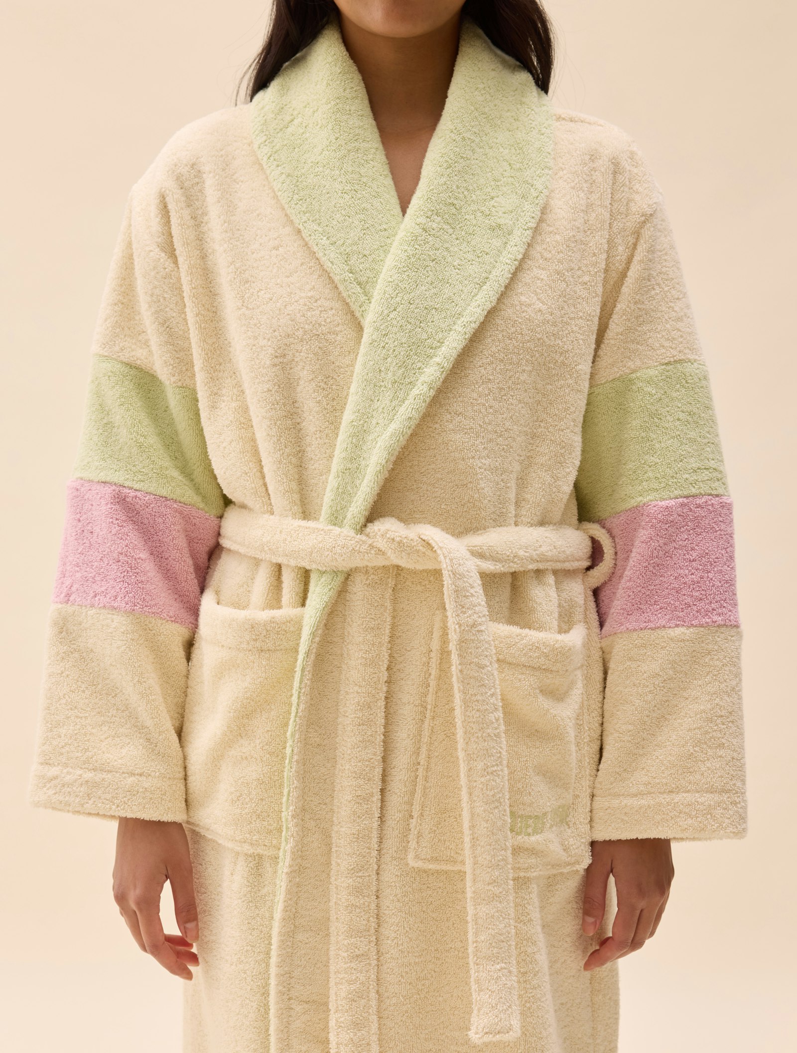 Robe Striped Sleeve Gelato