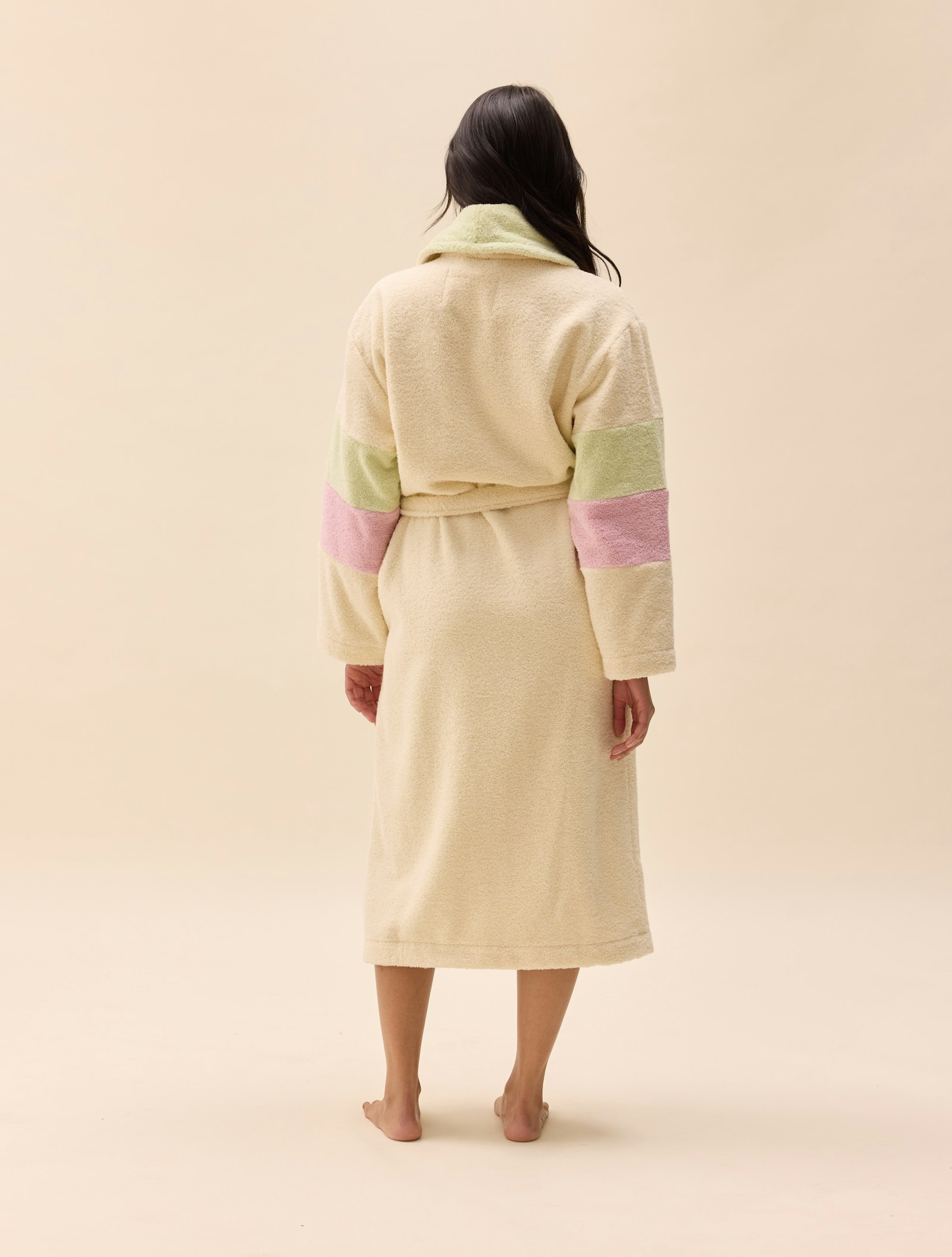 Robe Striped Sleeve Gelato