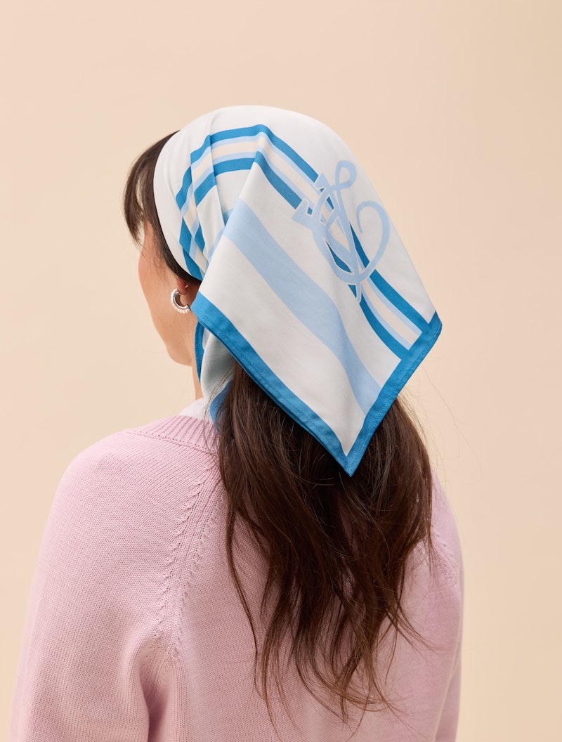 Little Scarf DA Coastal Blue