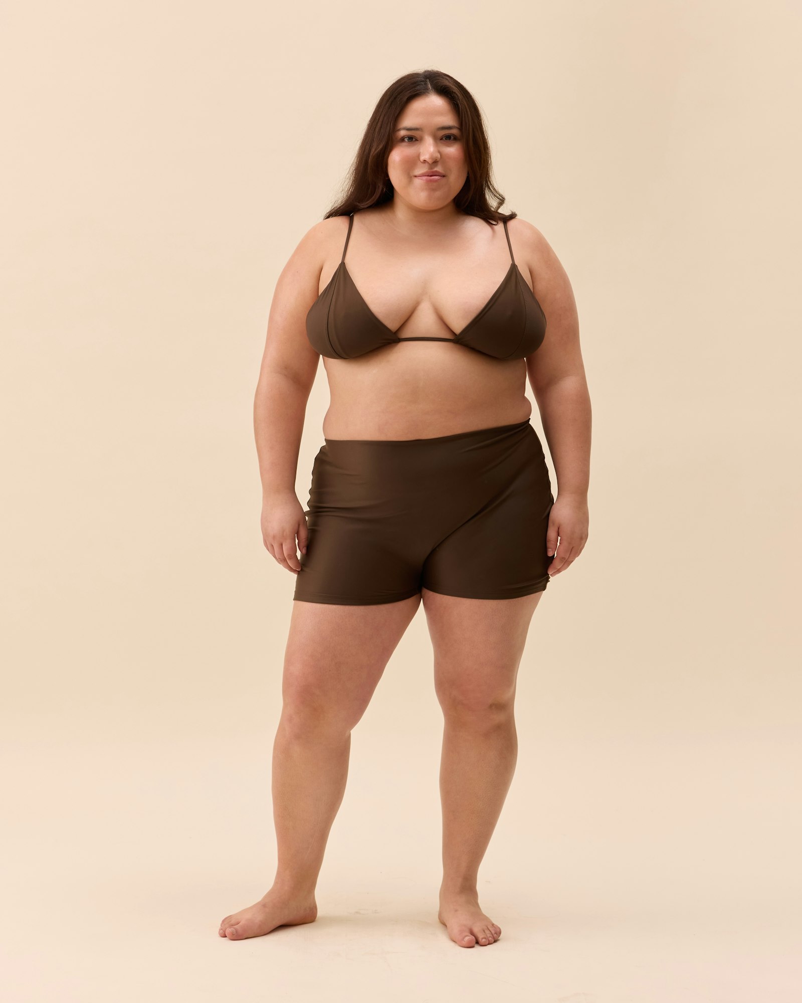 Boxer Bikini Bottom Cocoa