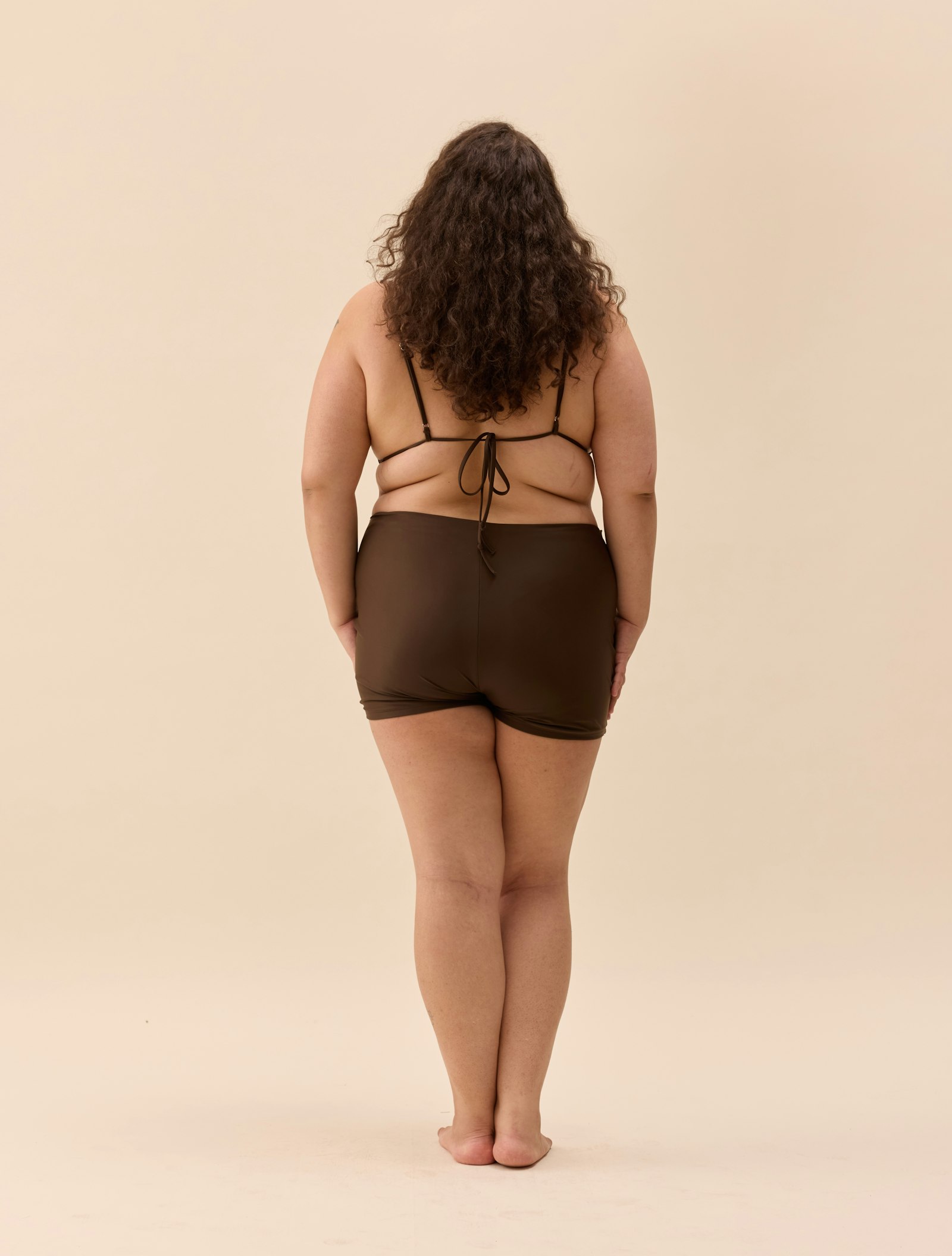 Boxer Bikini Bottom Cocoa