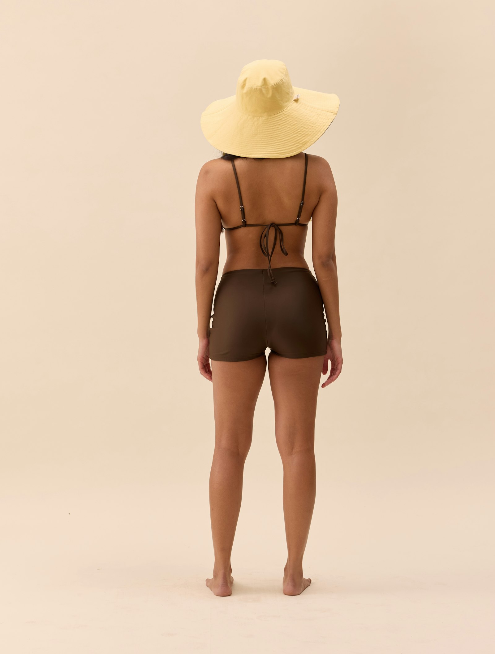 Boxer Bikini Bottom Cocoa