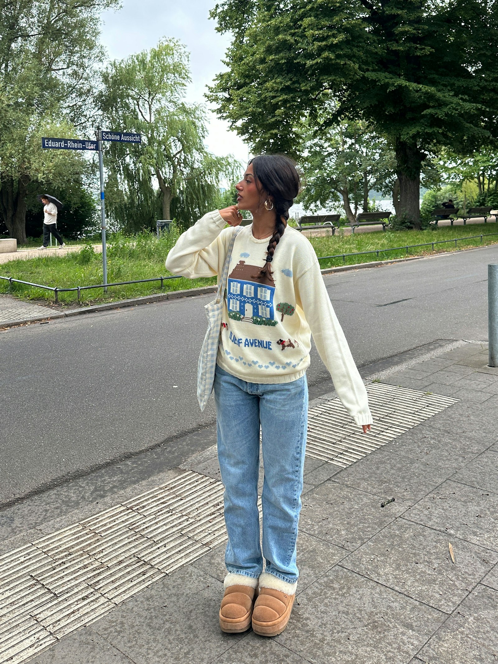 Jacquard Sweater DA House