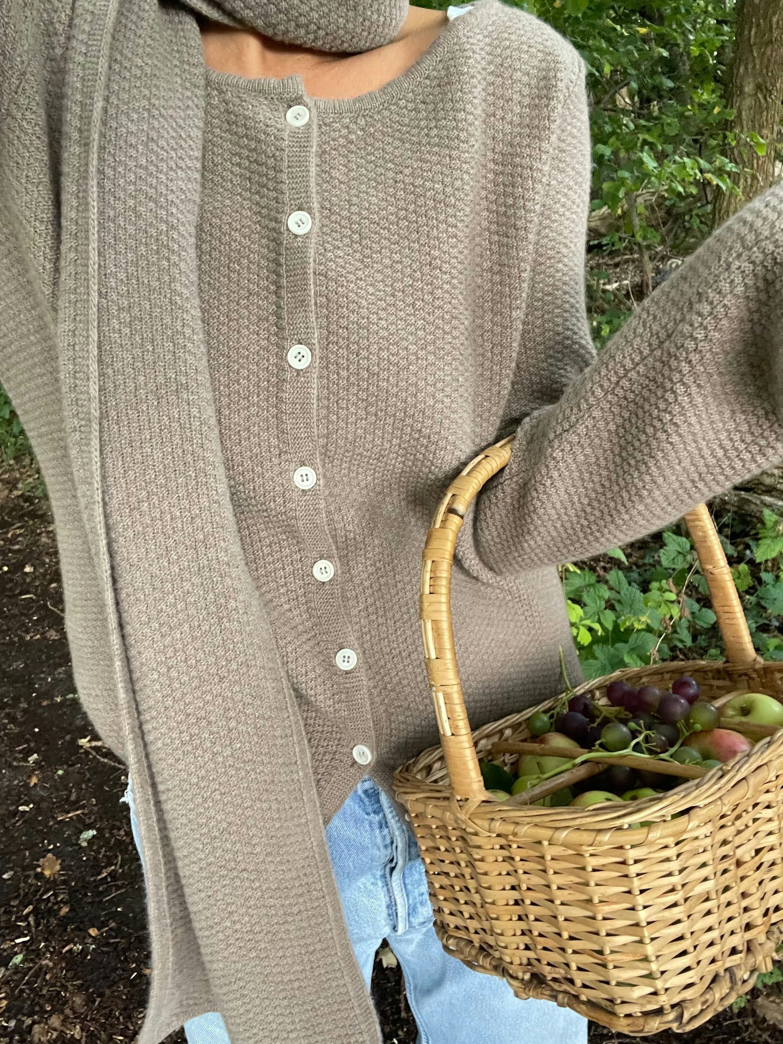 Amorini Cardigan Wool Mole