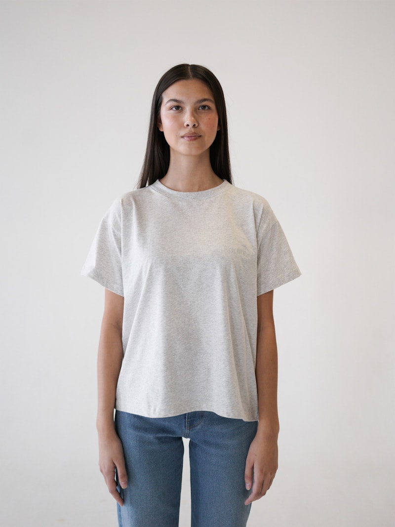 Essential T-shirt Grey Melange