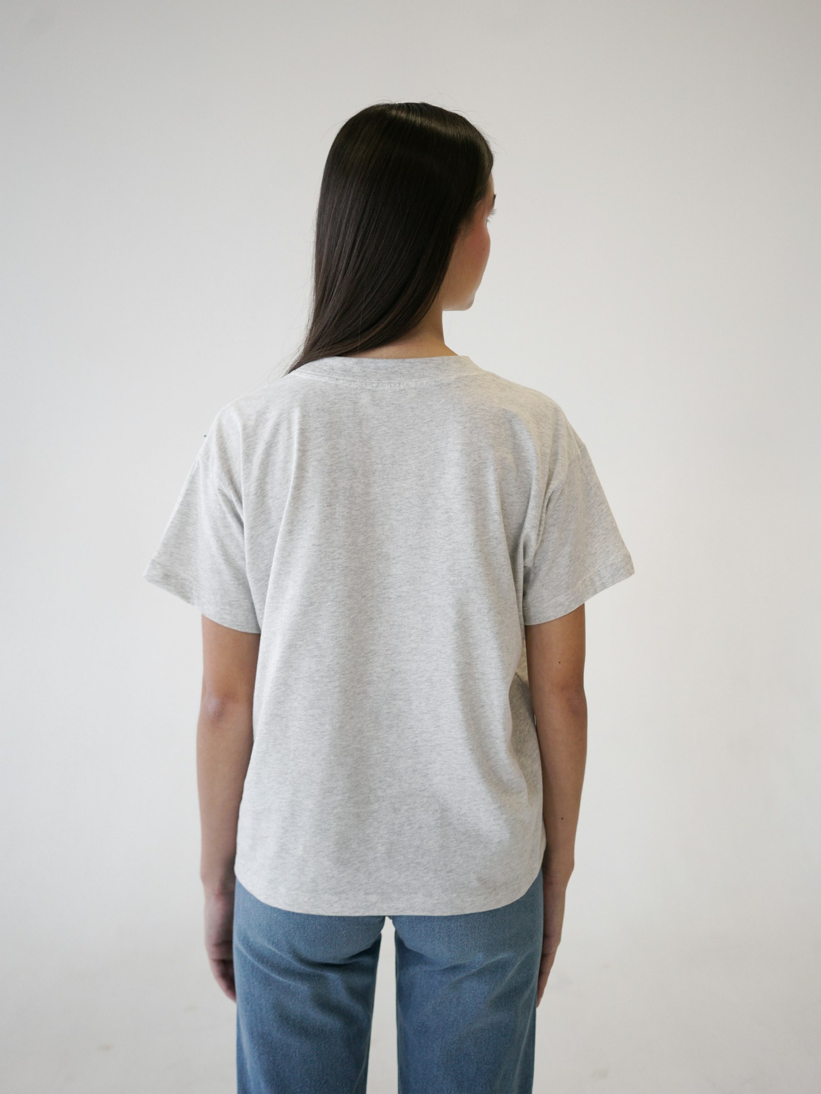 Essential T-shirt Grey Melange