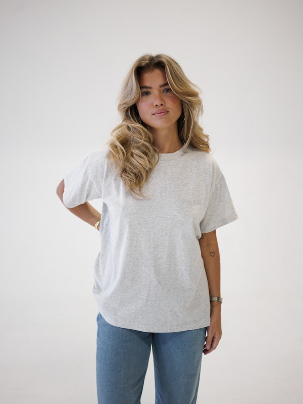 Essential T-shirt Grey Melange