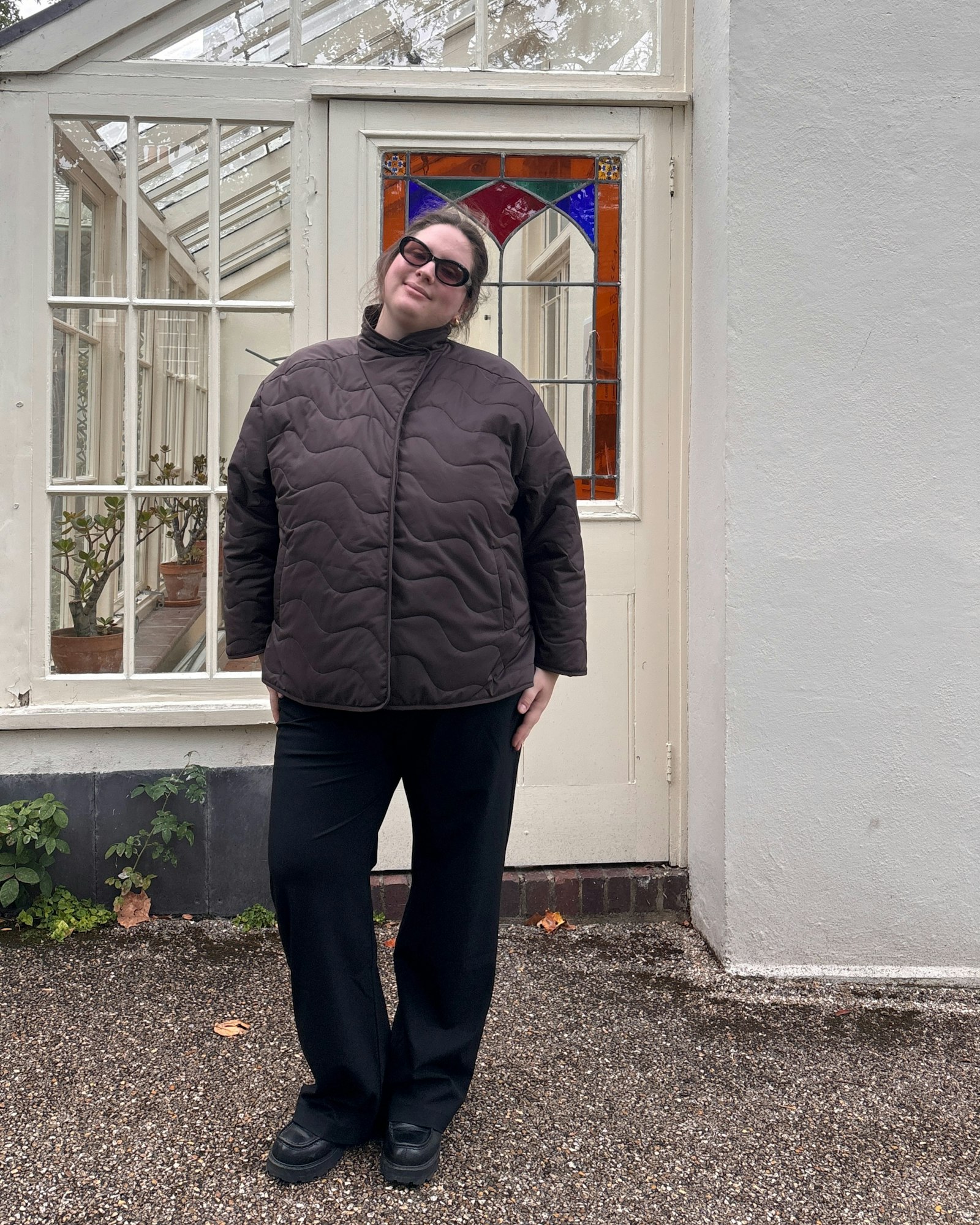 Quilted Jacket Espresso