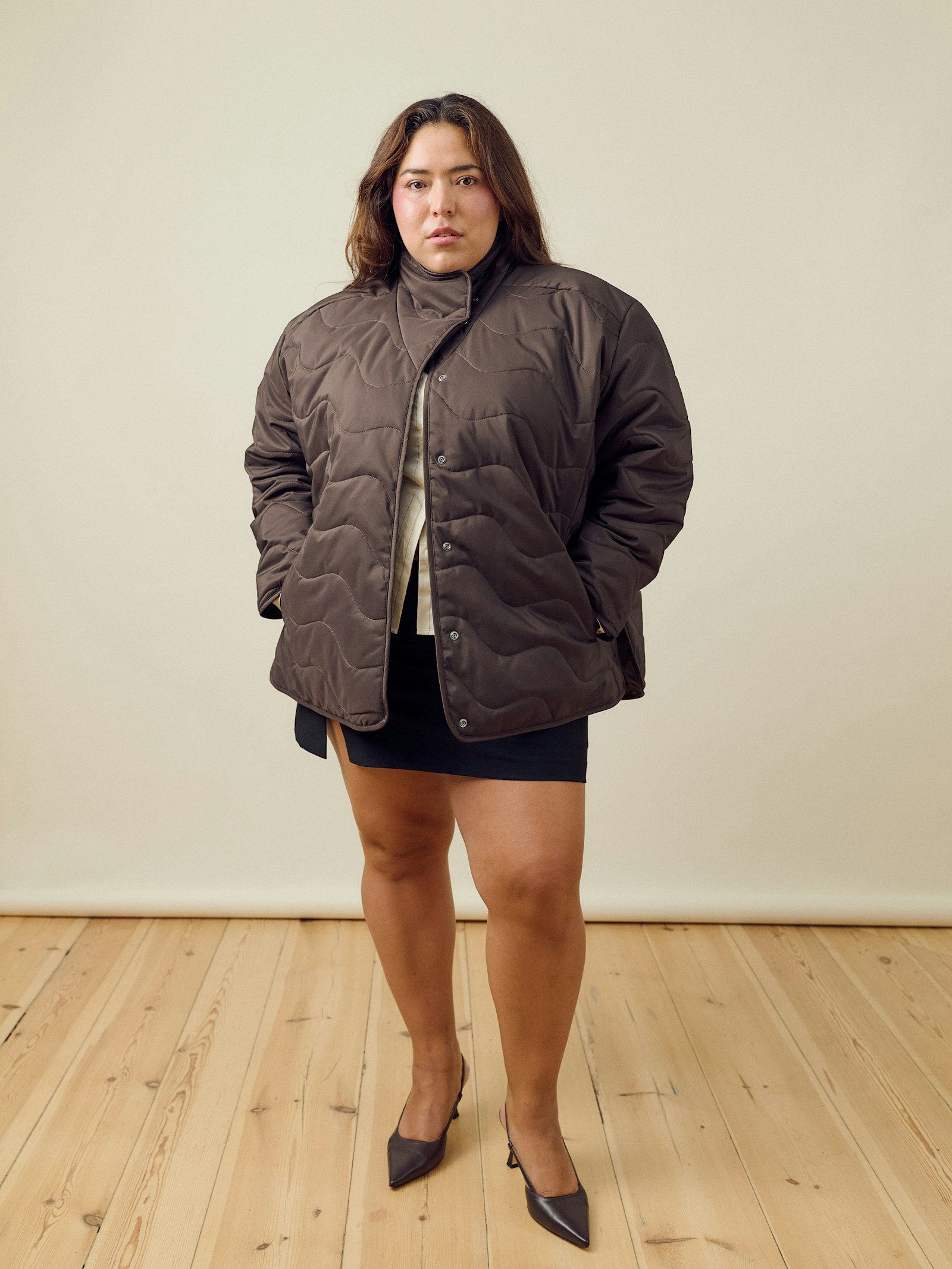 Quilted Jacket Espresso