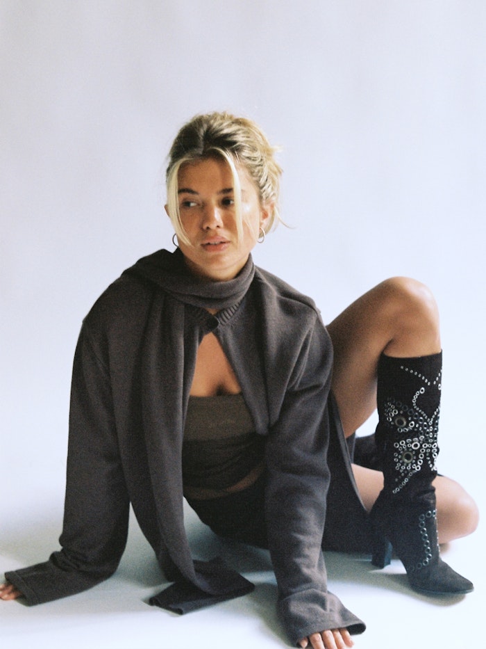 Button Up Cardigan Cocoa