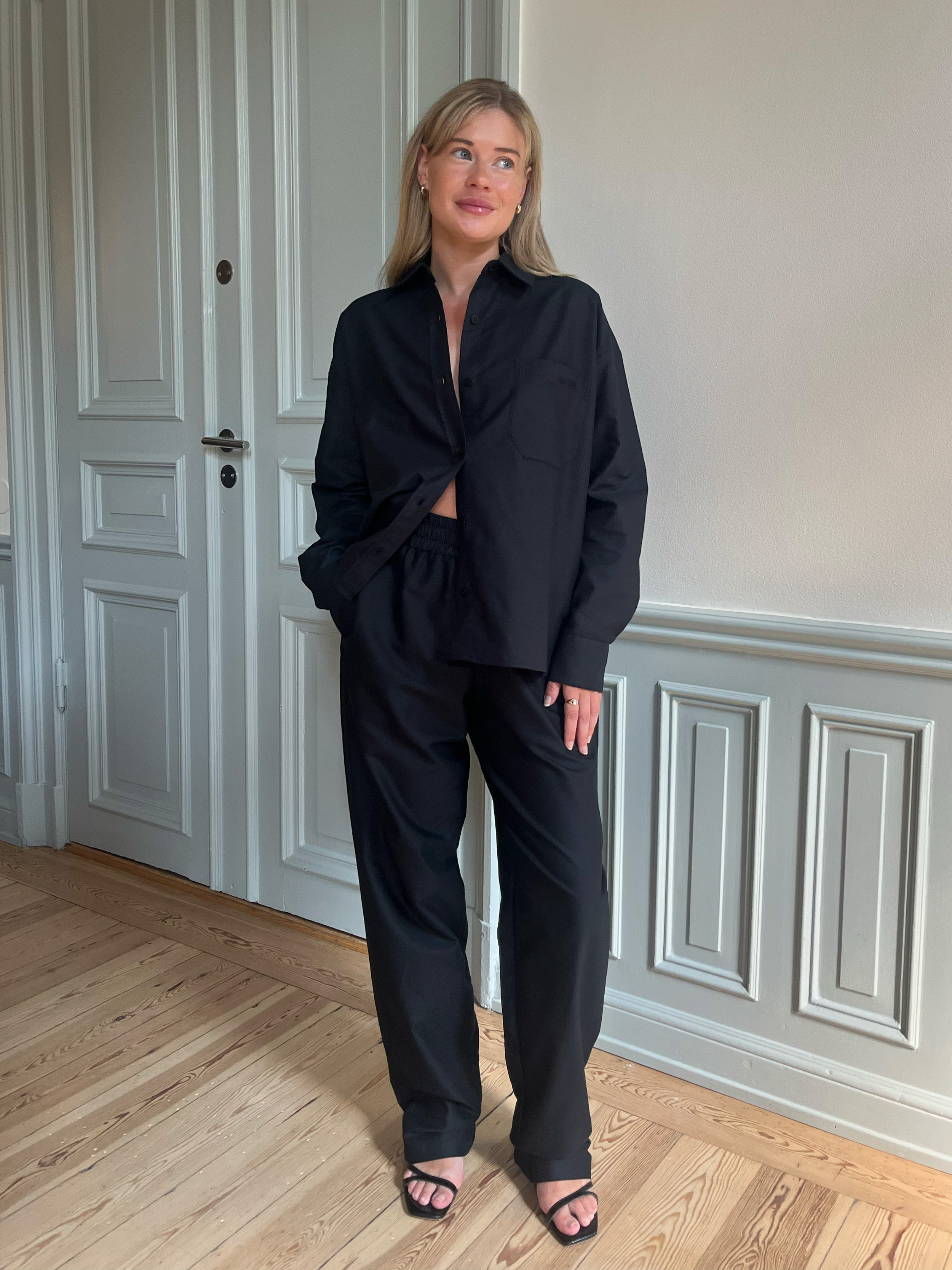 Breezy Pants Black - Black | Djerf Avenue