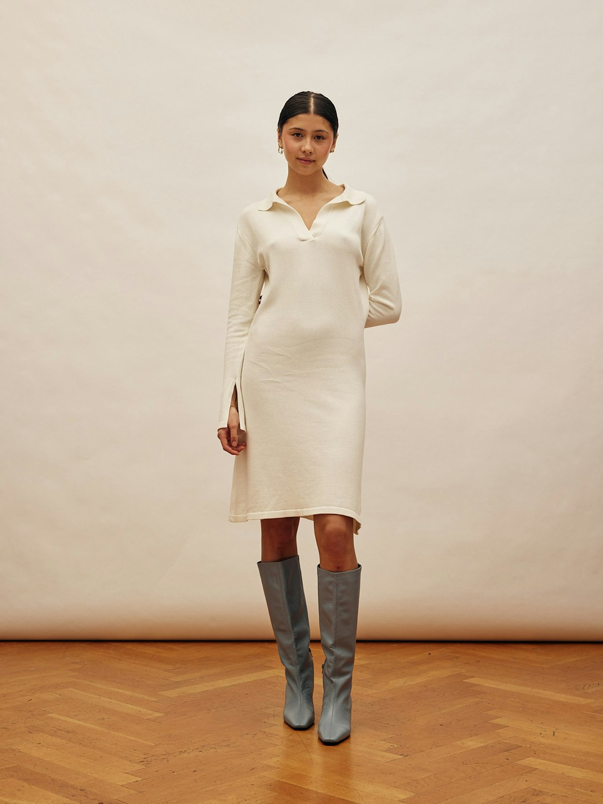 Getaway Dress Cream - Tall