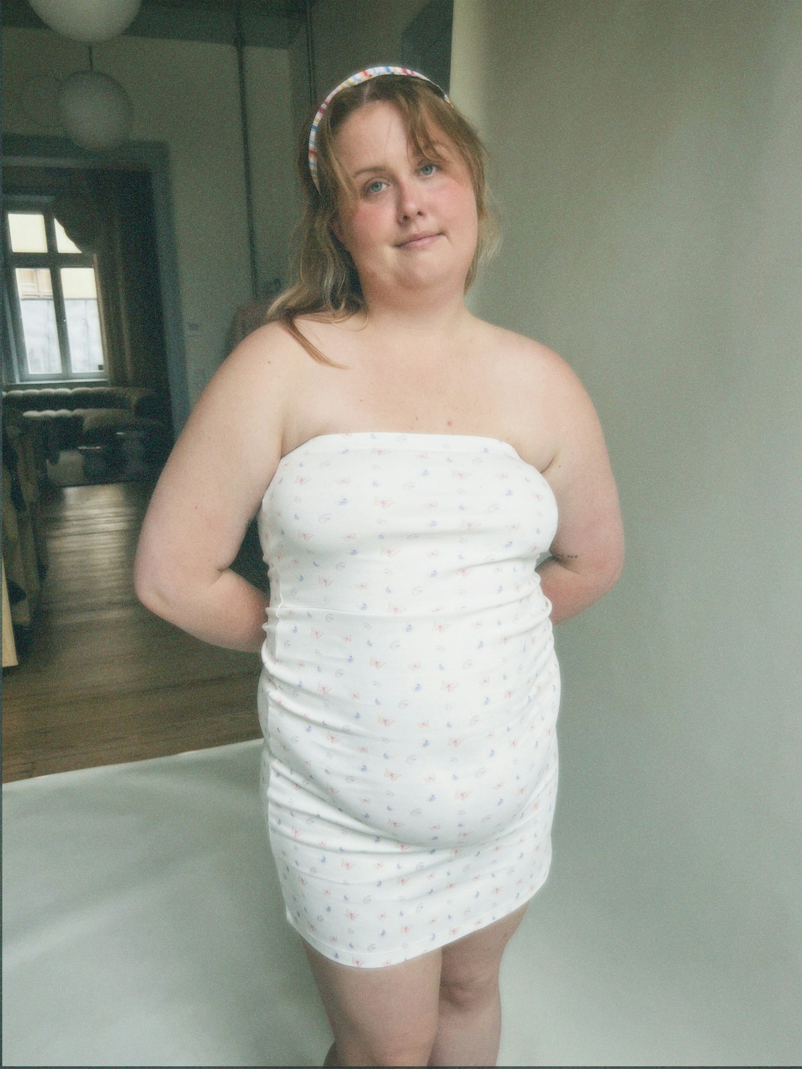 Tube Dress Butterfly