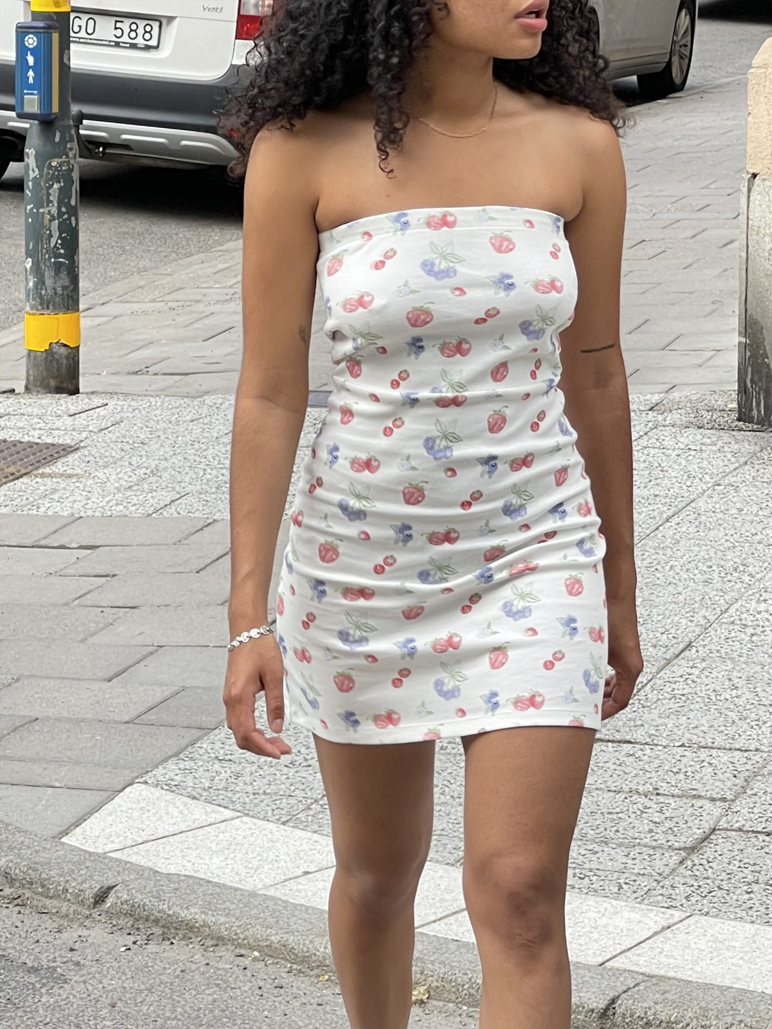 Tube Dress Summer Berries - Djerf Avenue | Djerf Avenue