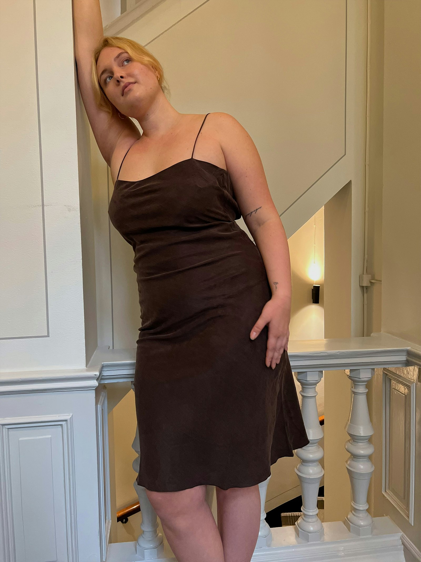 Dream Dress Midi Dark Mocha