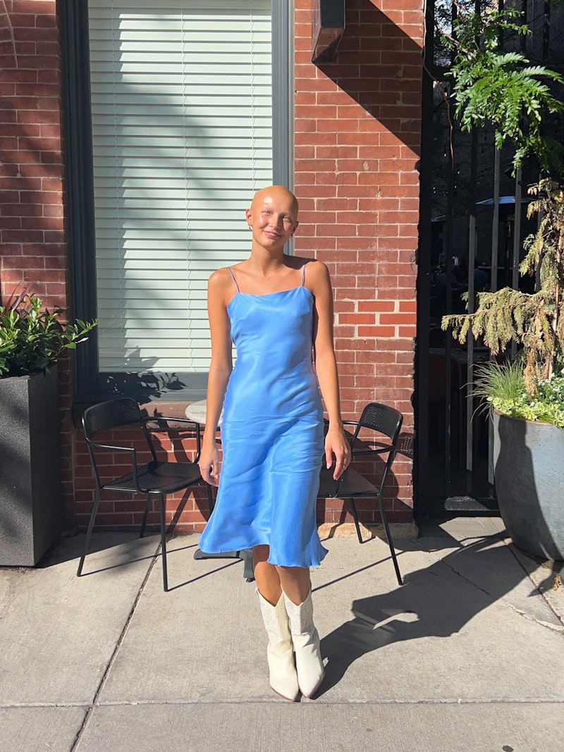 Dream Dress Midi Sky