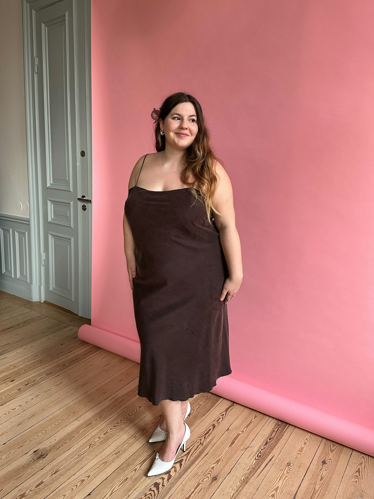 Dream Dress Midi Dark Mocha
