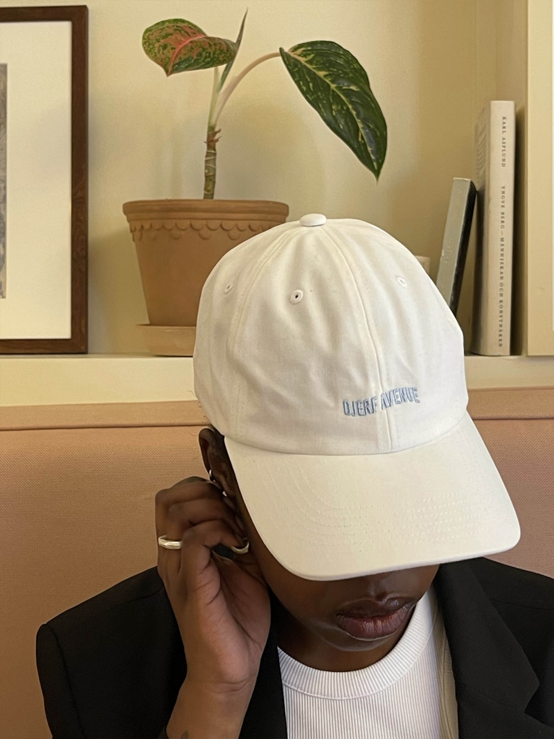 Djerf Avenue Cap White